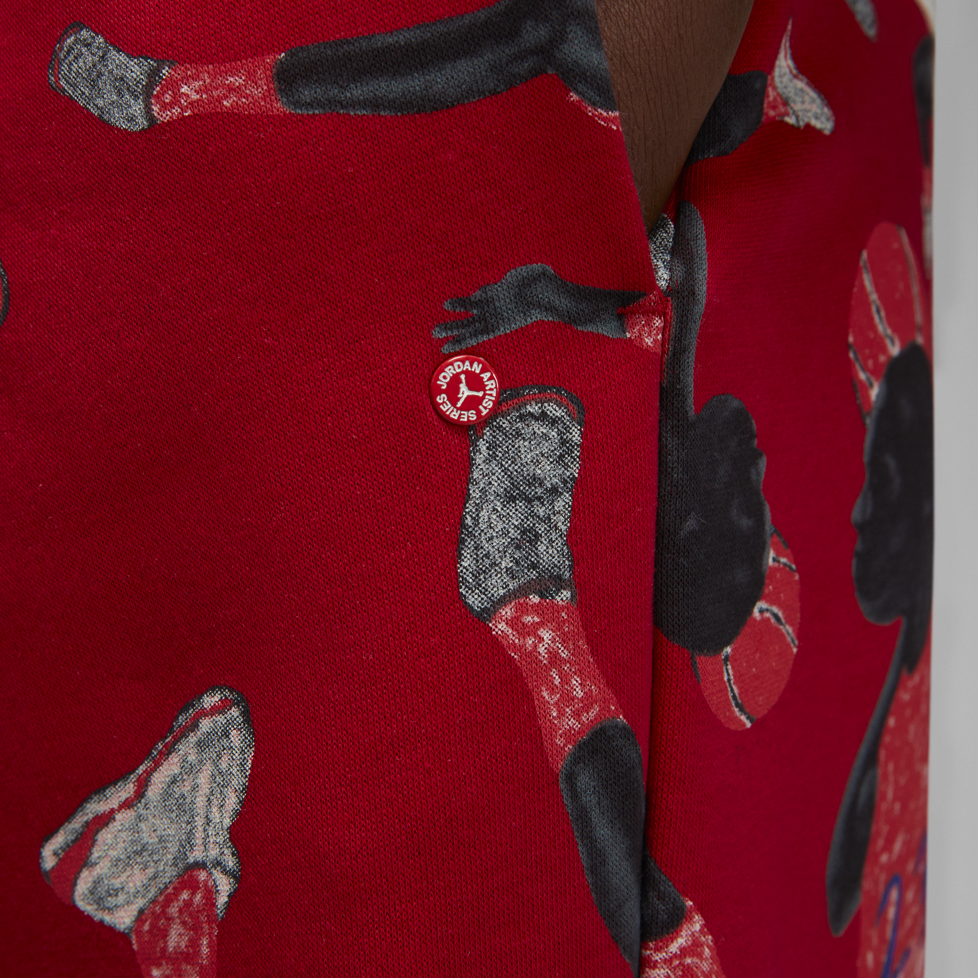 Jordan Artist Series by Packer Duncan Sweatpants 'Red'