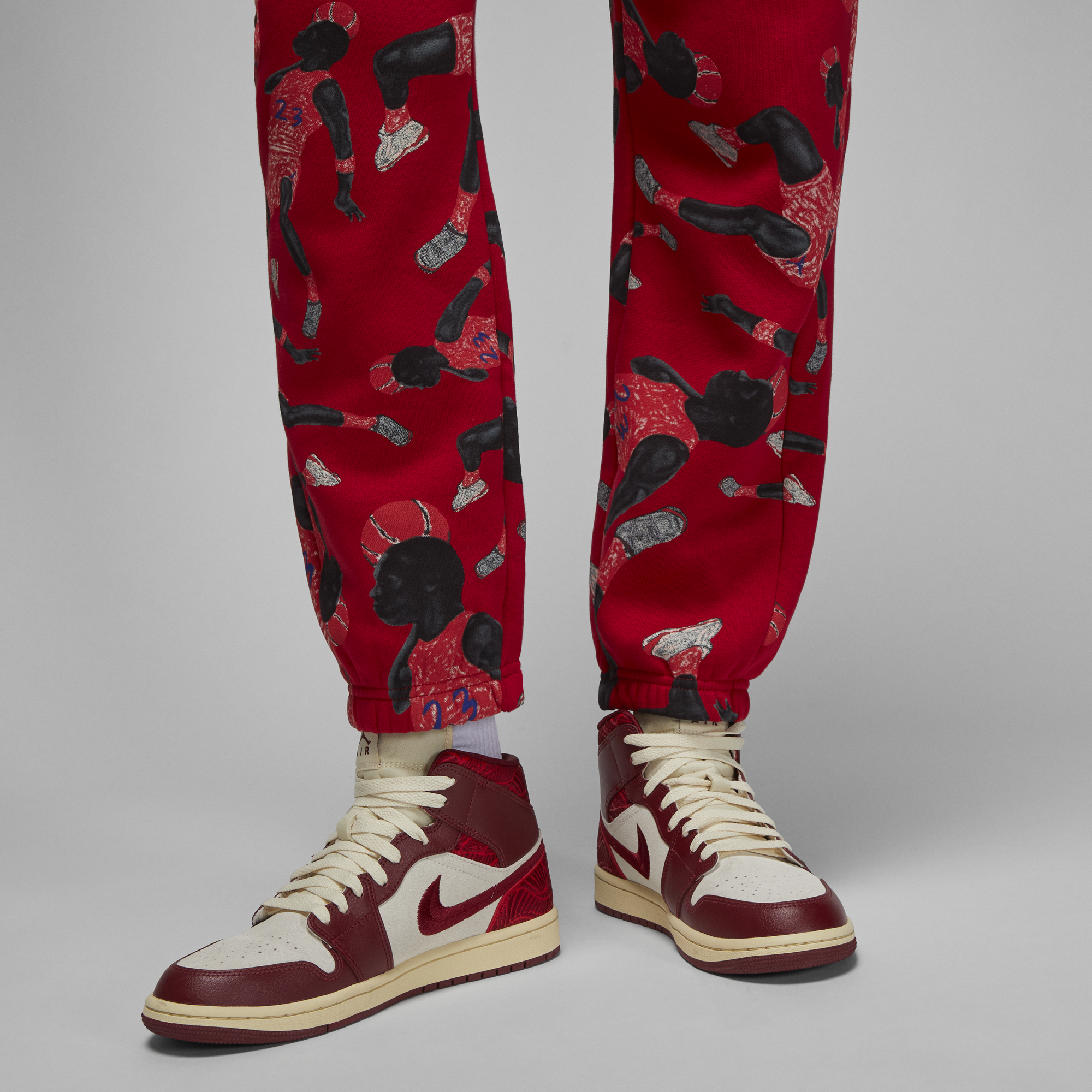 Jordan Artist Series by Packer Duncan Sweatpants 'Red'