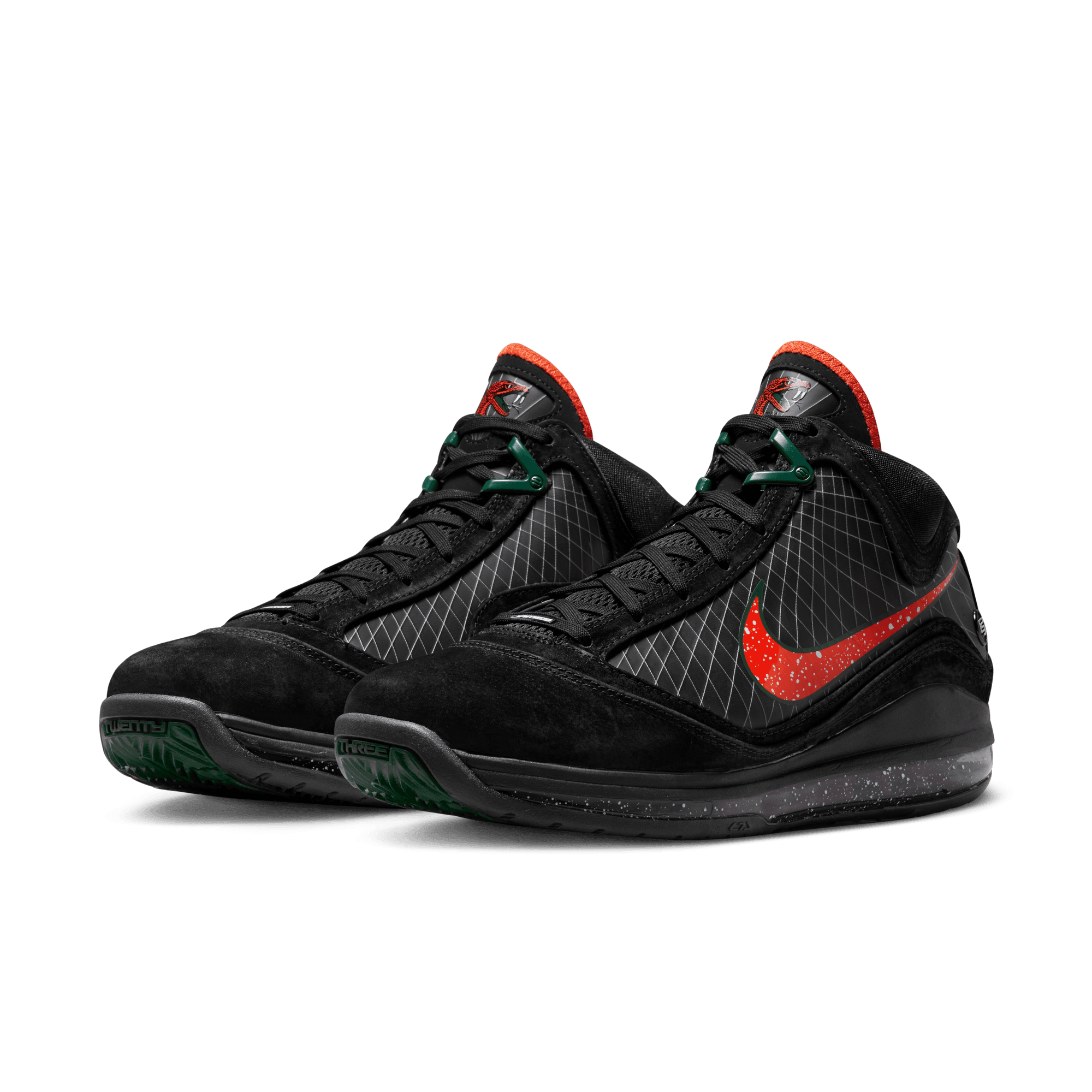 Nike Lebron 7 Retro 'Black FAMU'