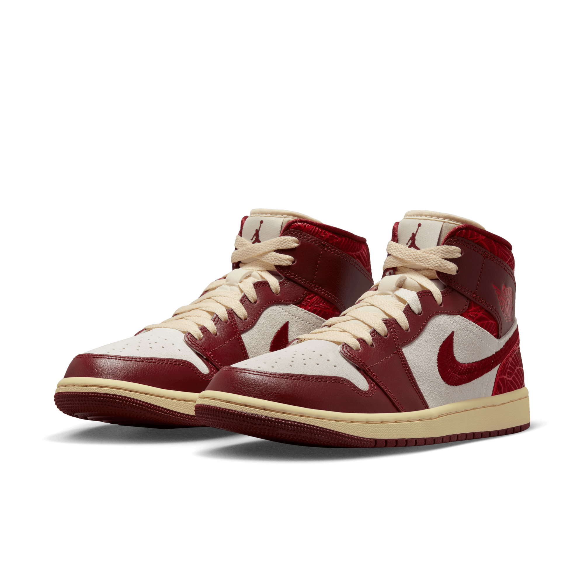 Womens Air Jordan 1 Mid SE 'Tiki Leaf'