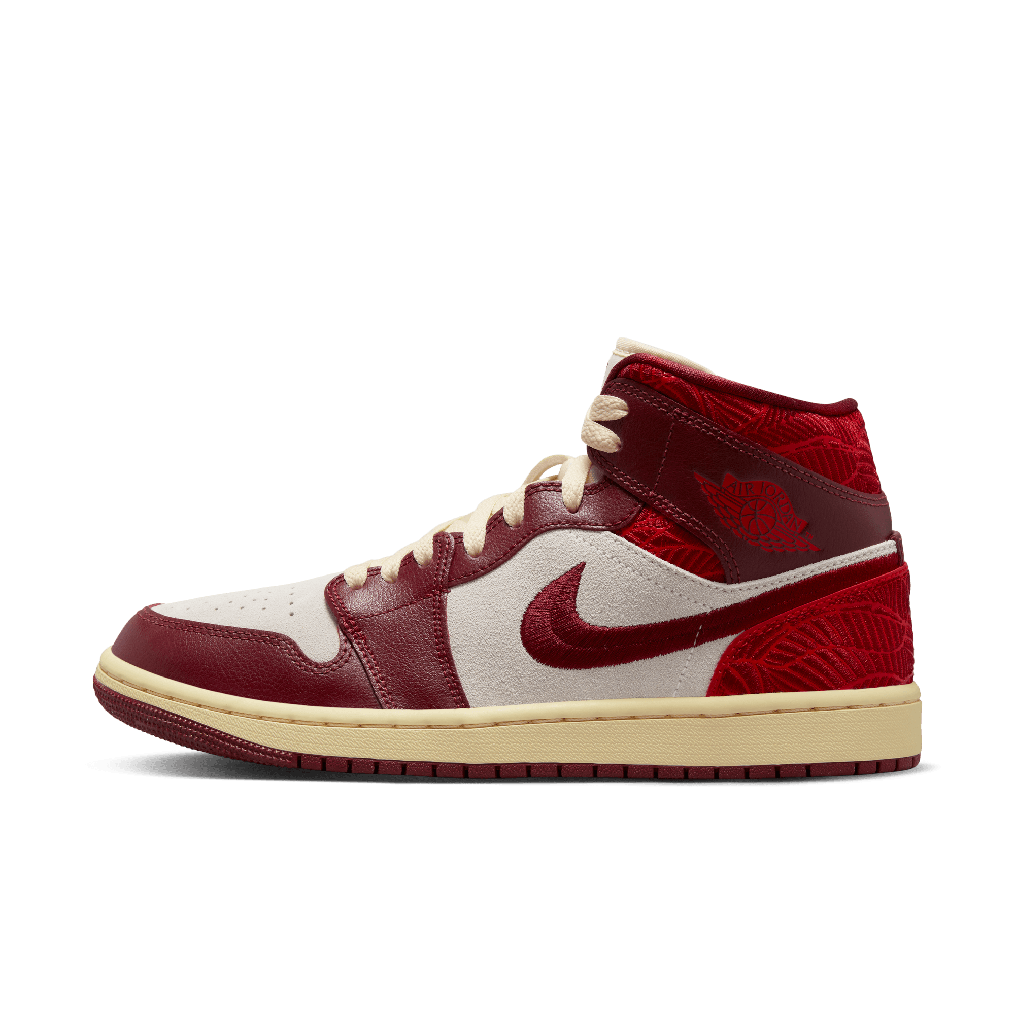 Womens Air Jordan 1 Mid SE 'Tiki Leaf'