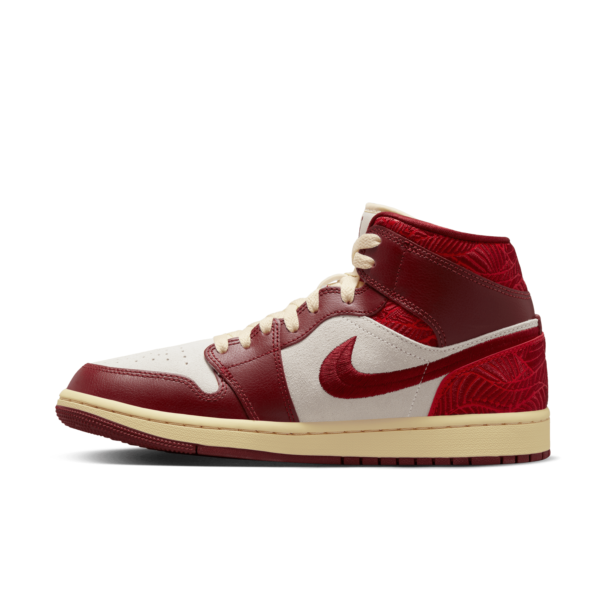 Womens Air Jordan 1 Mid SE 'Tiki Leaf'