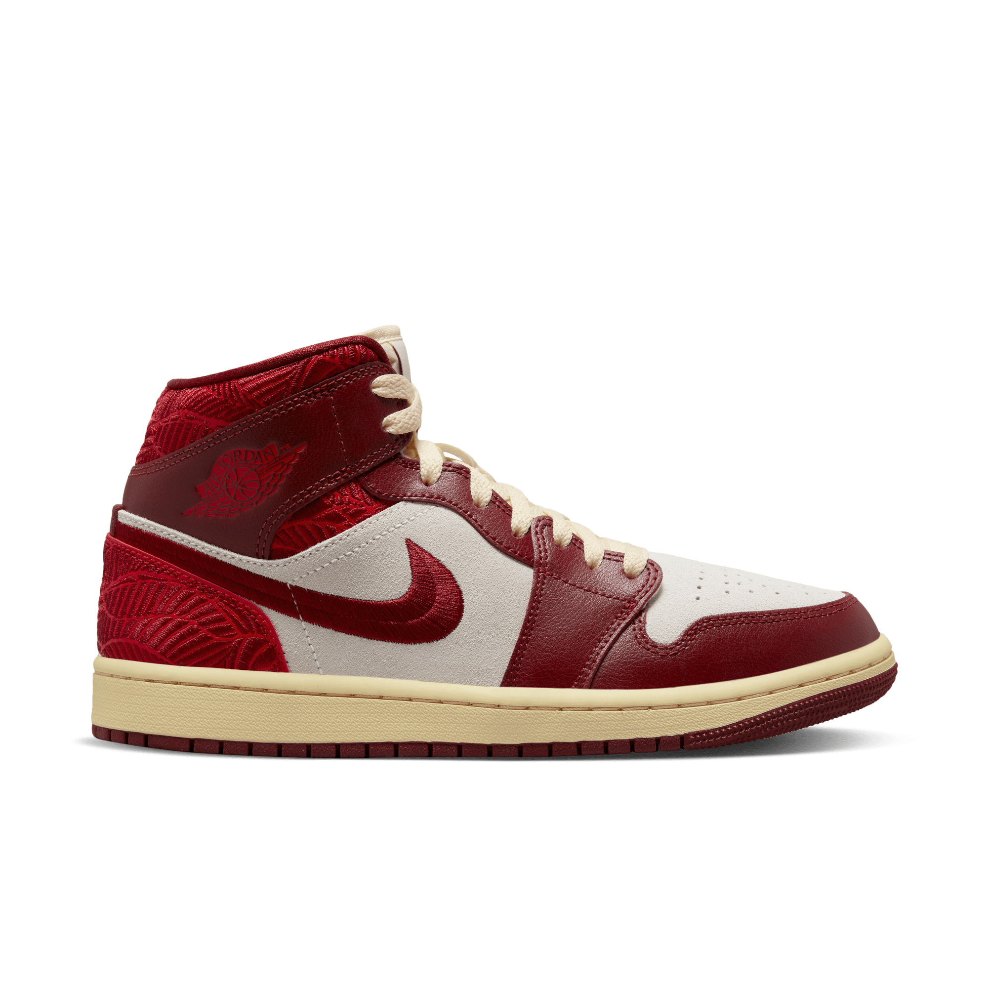 Womens Air Jordan 1 Mid SE 'Tiki Leaf'