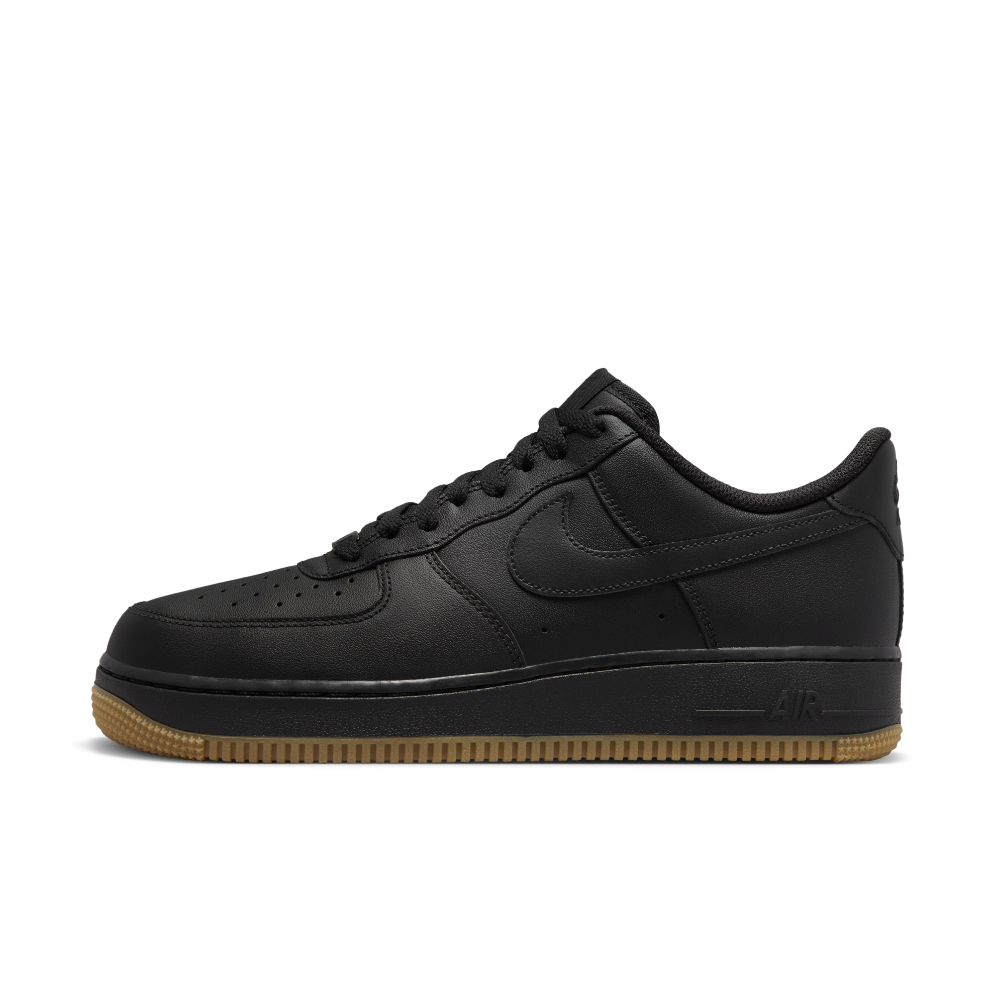 Nike Air Force 1 '07 'Black/Gum'