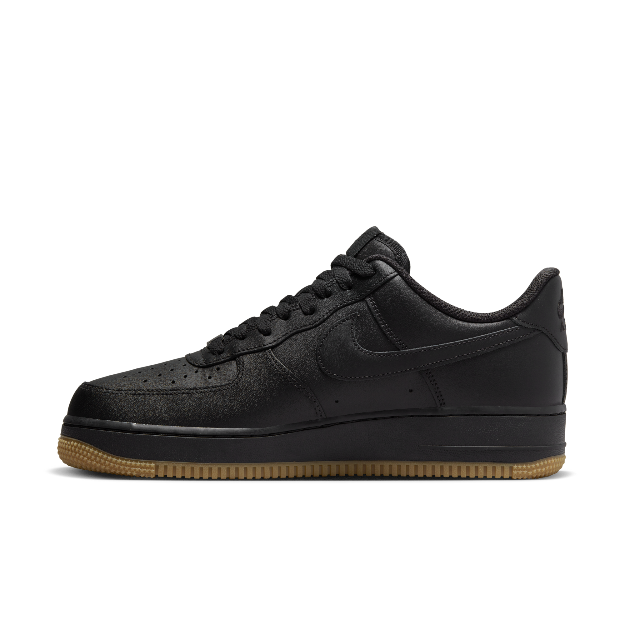 Nike Air Force 1 '07 'Black/Gum'