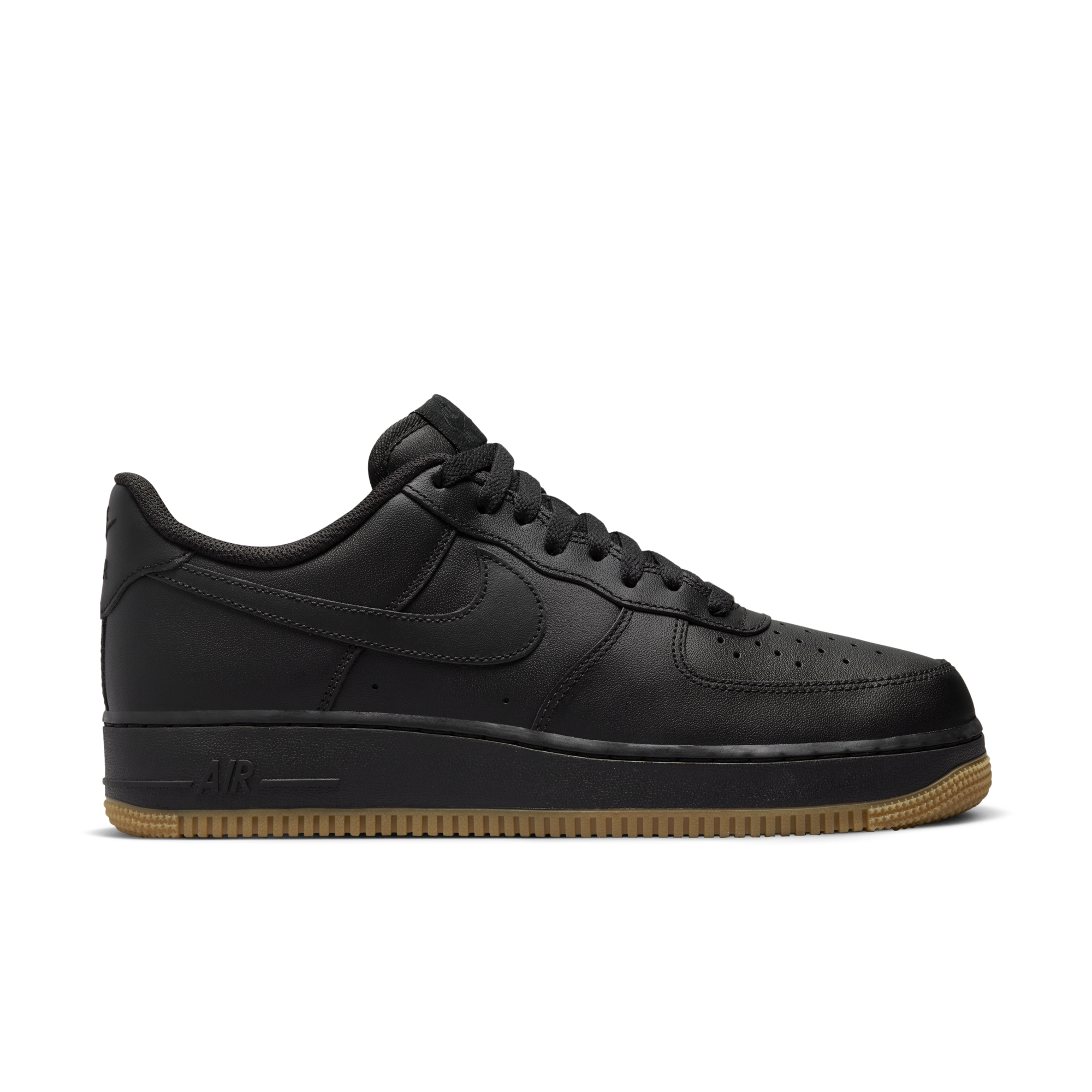 Nike Air Force 1 '07 'Black/Gum'