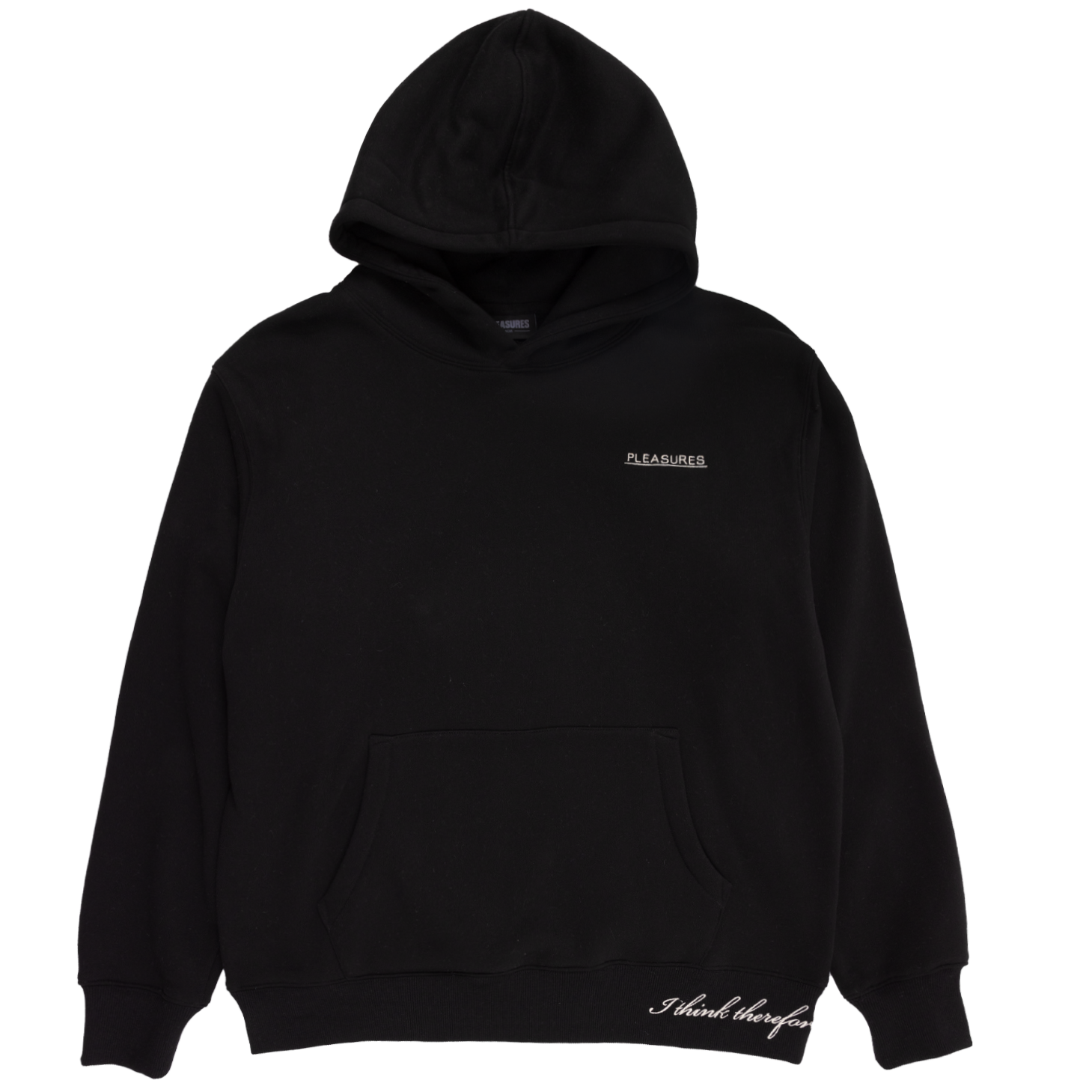 Pleasures Discourse Hoodie 'Black'