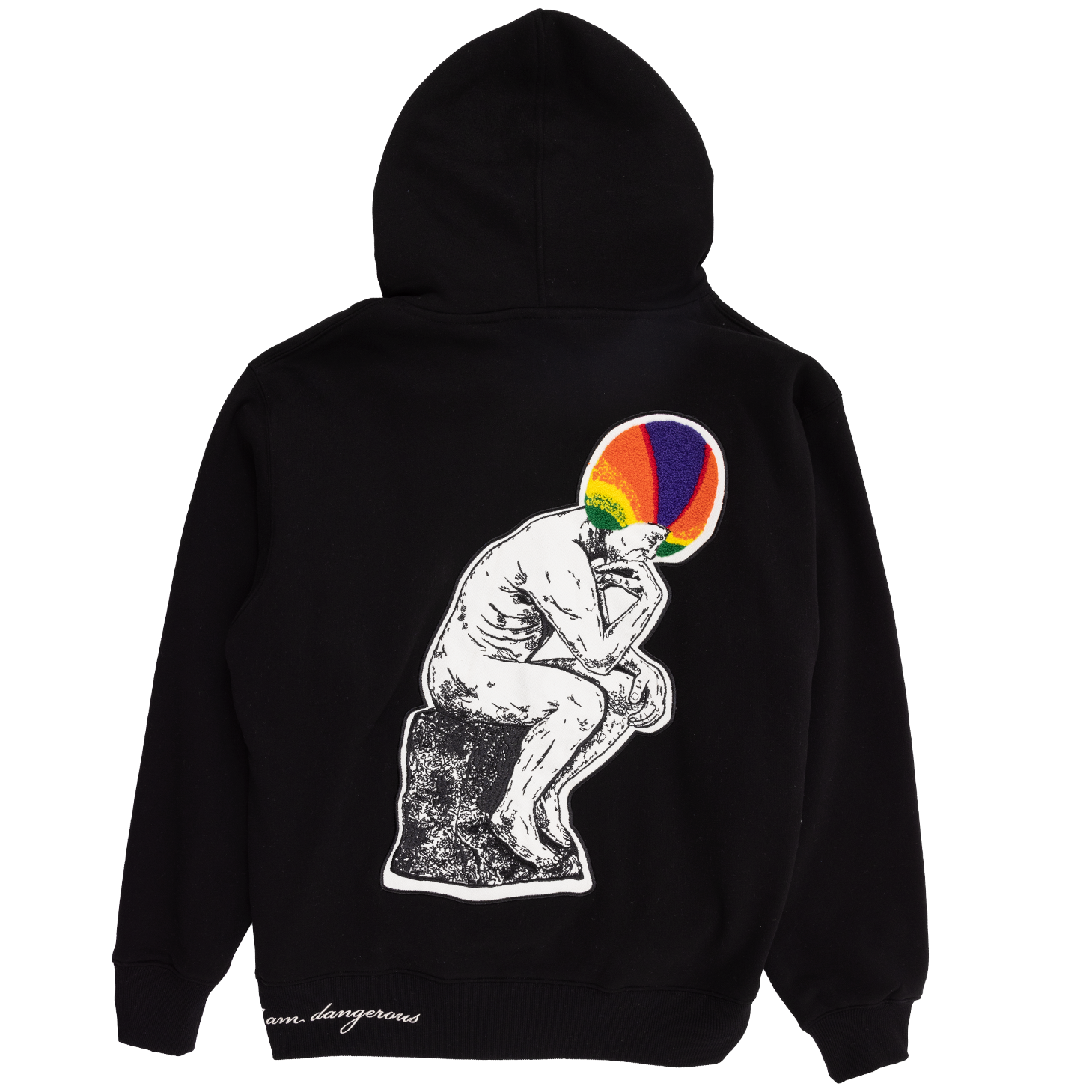 Pleasures Discourse Hoodie 'Black'