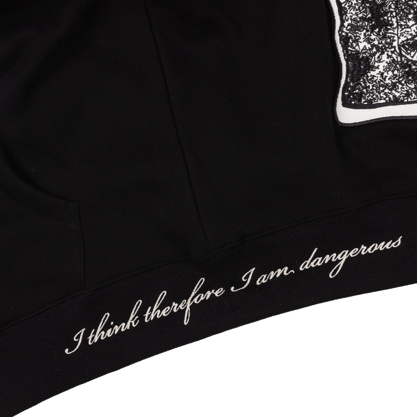 Pleasures Discourse Hoodie 'Black'