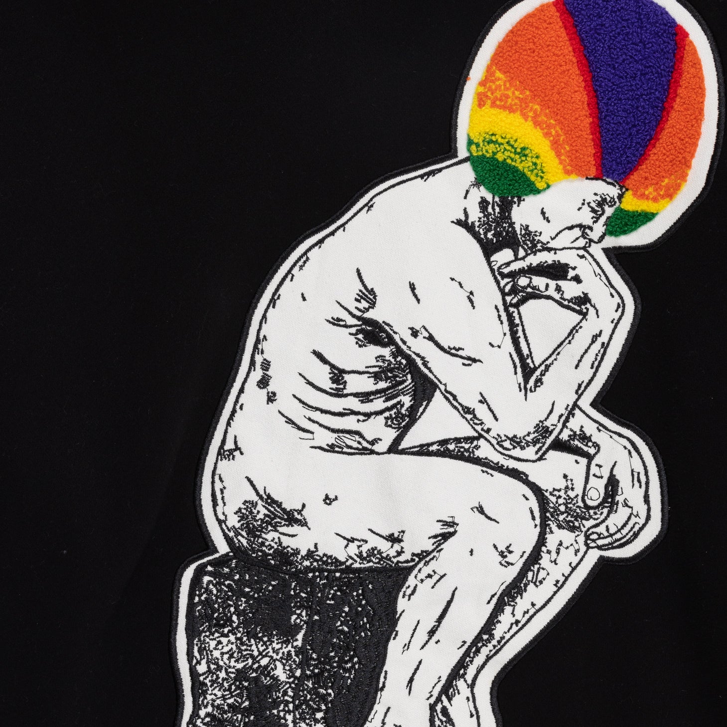 Pleasures Discourse Hoodie 'Black'