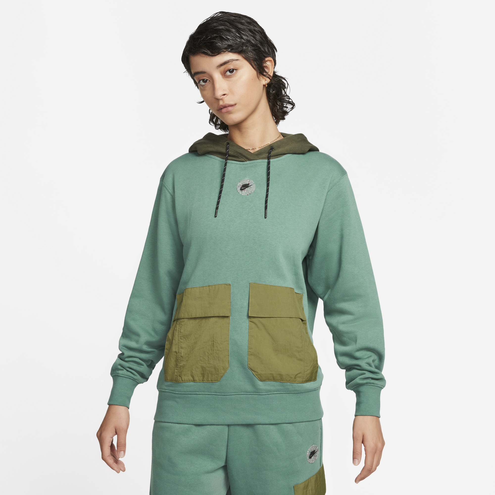 Womens Nike Sportswear Utility Fleece Hoodie