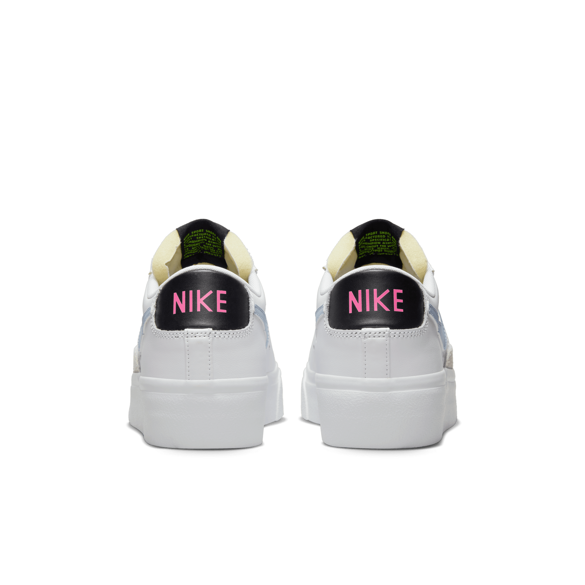 Womens Nike Blazer Low Platform 'White Cobalt Bliss'