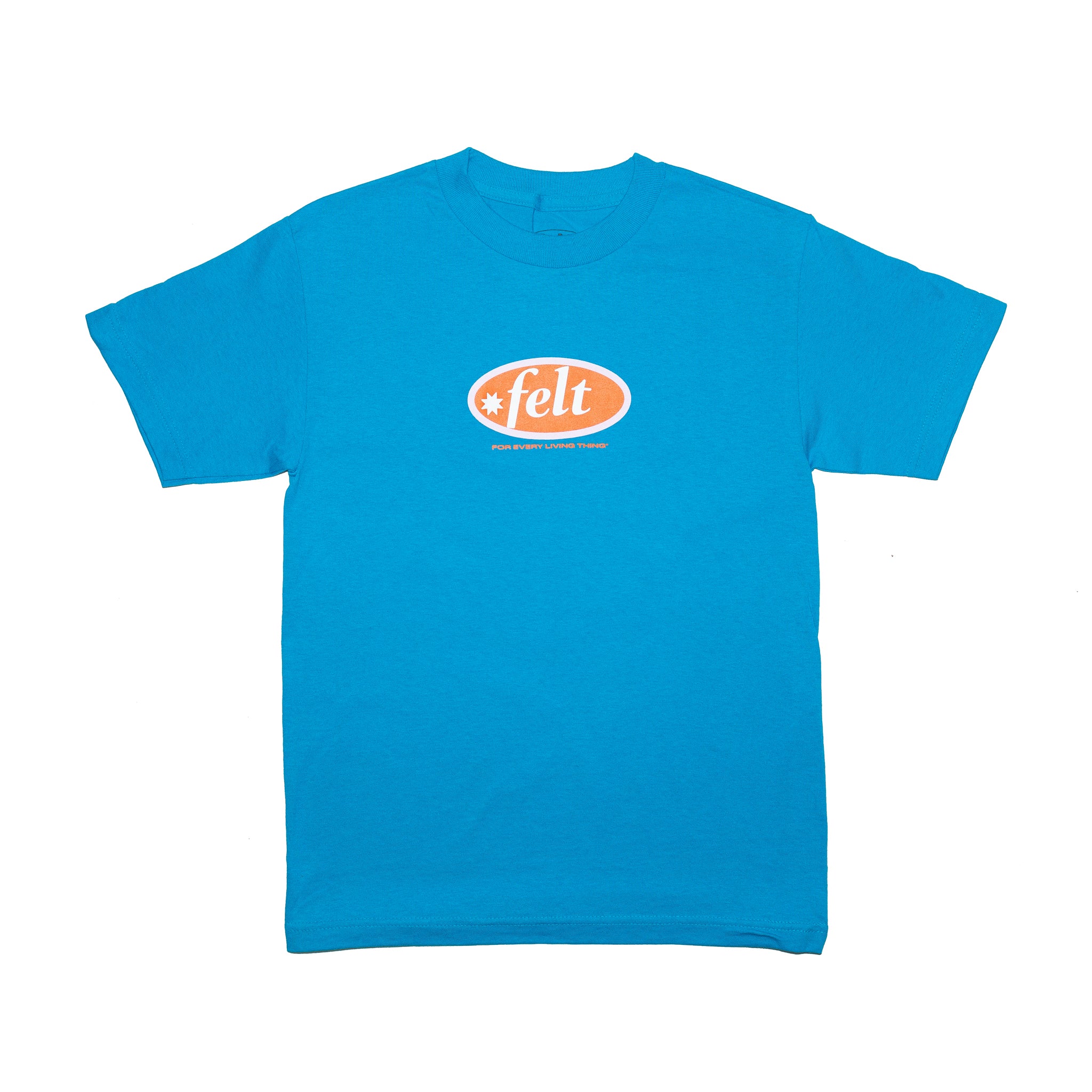 Felt Hampton Logo T-Shirt 'Turquiose'