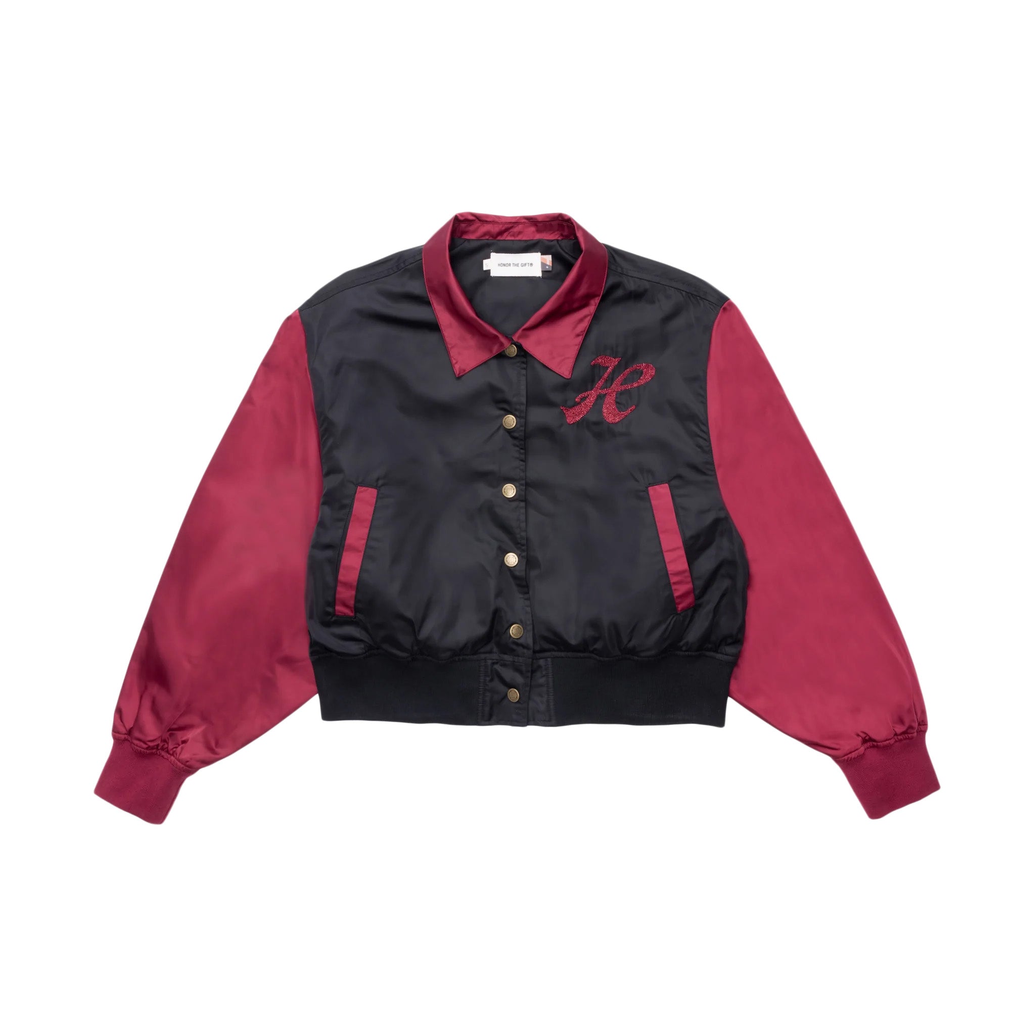 Womens Honor The Gift Stadium Jacket 'Maroon'