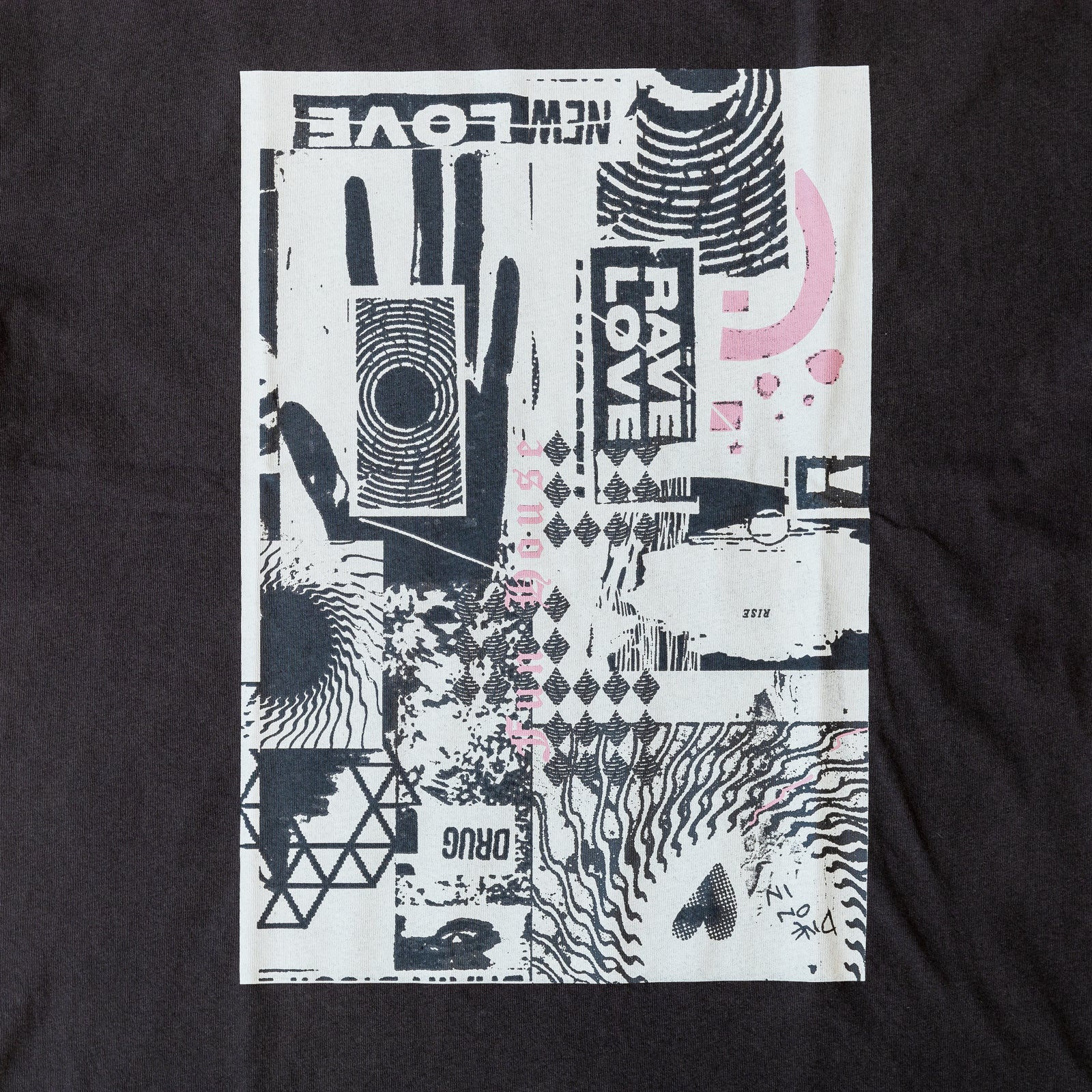 Ksubi Love Rave Biggie SS Tee 'Black'