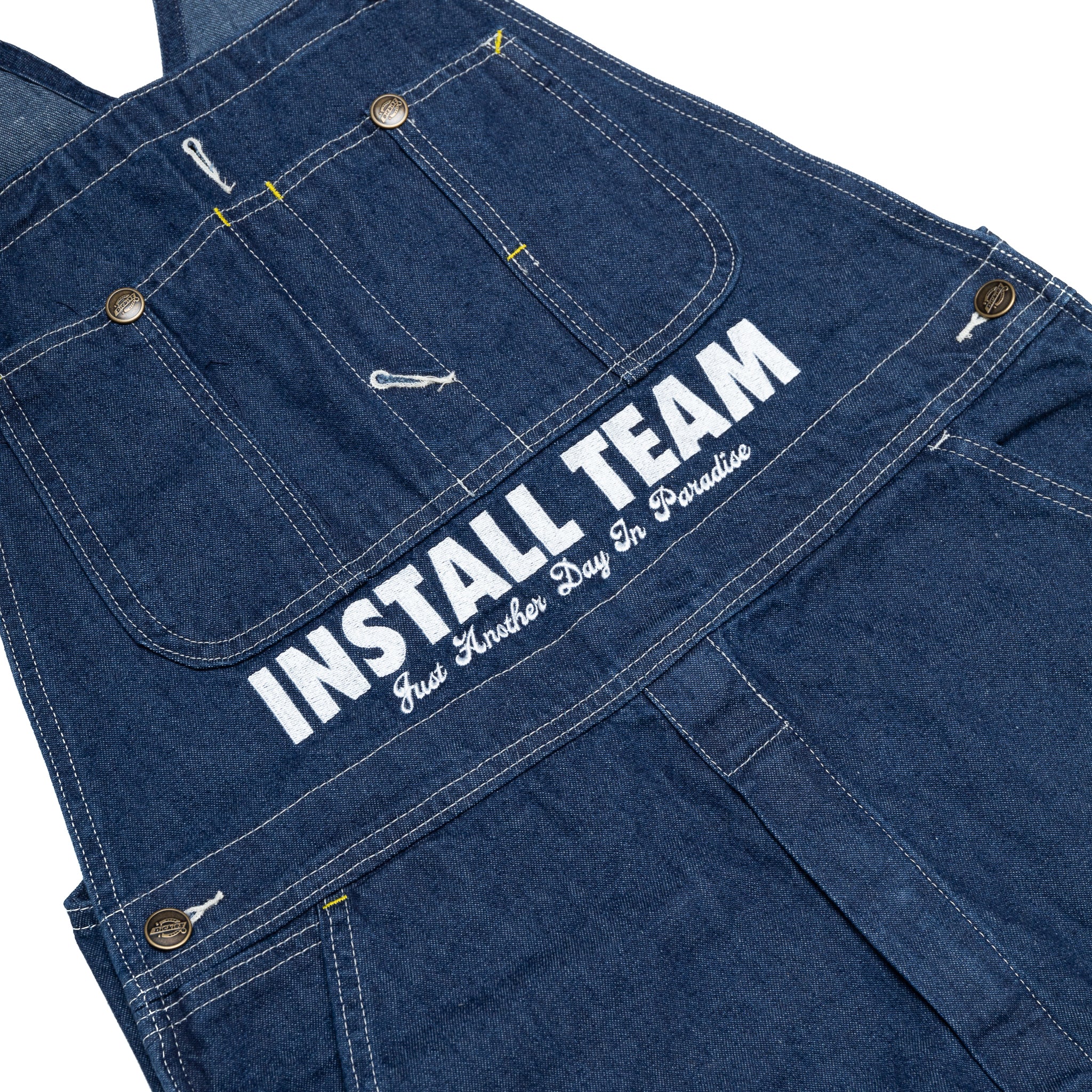 Dickies x New York Sunshine Denim Bib Overalls