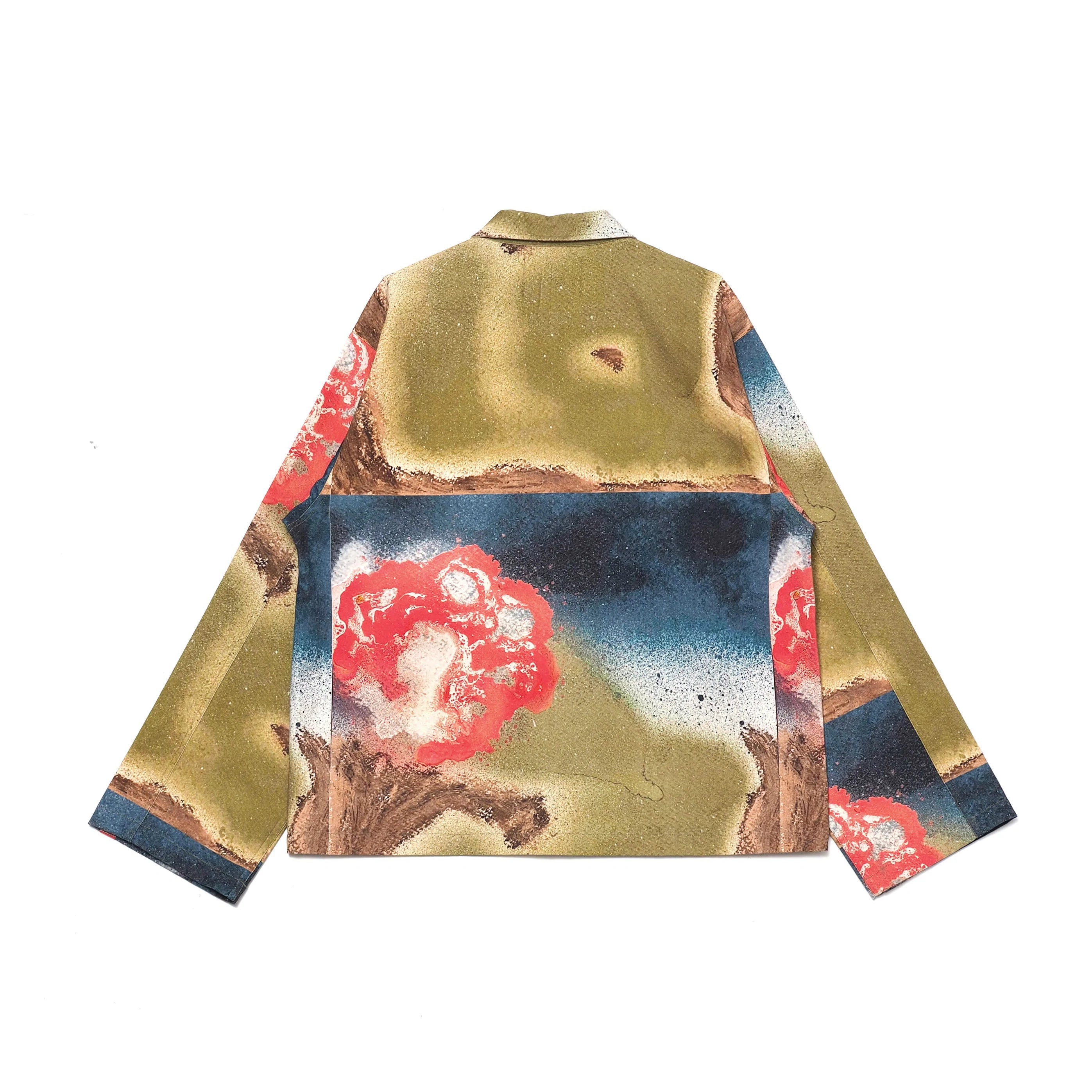 Jungles JUNGLES Strange Bloom Minimal Work Wear Jacket