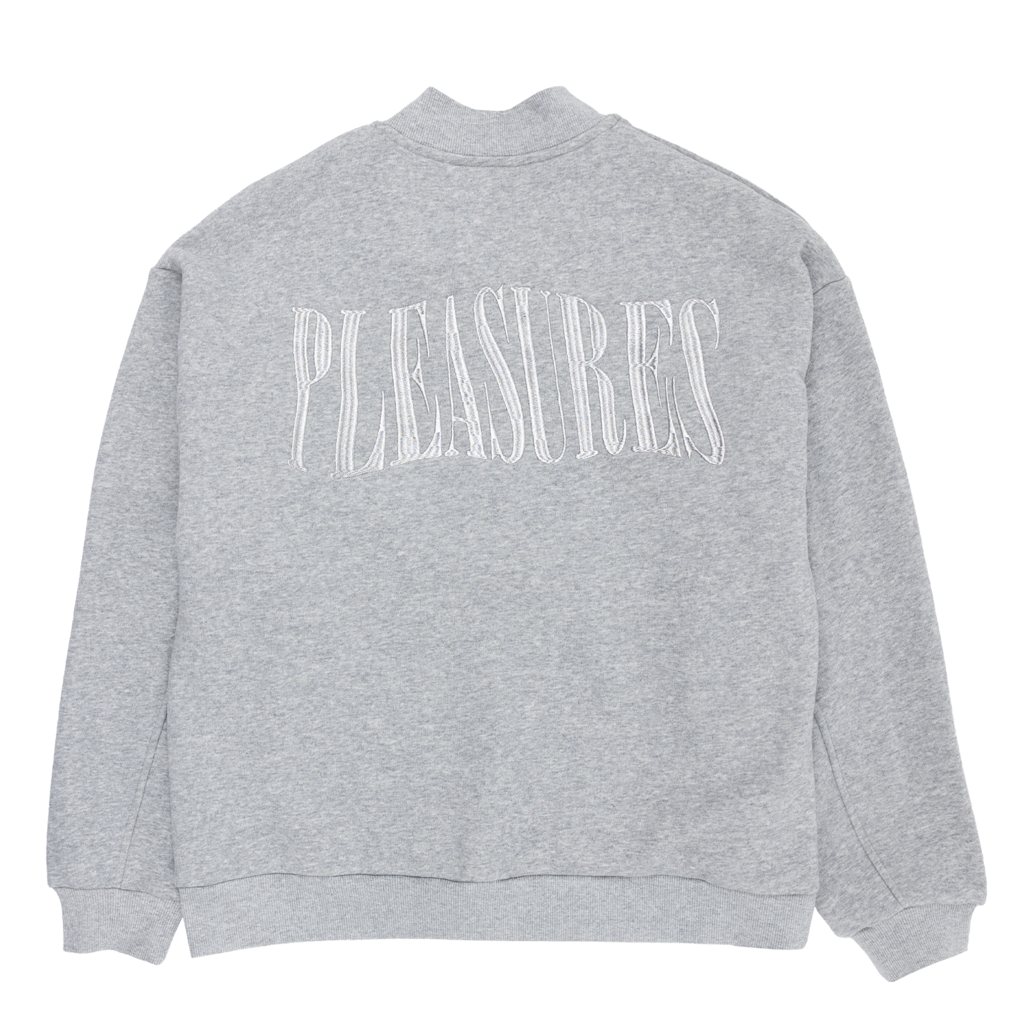 Pleasures Karat Quarter Zip Fleece 'Gray'