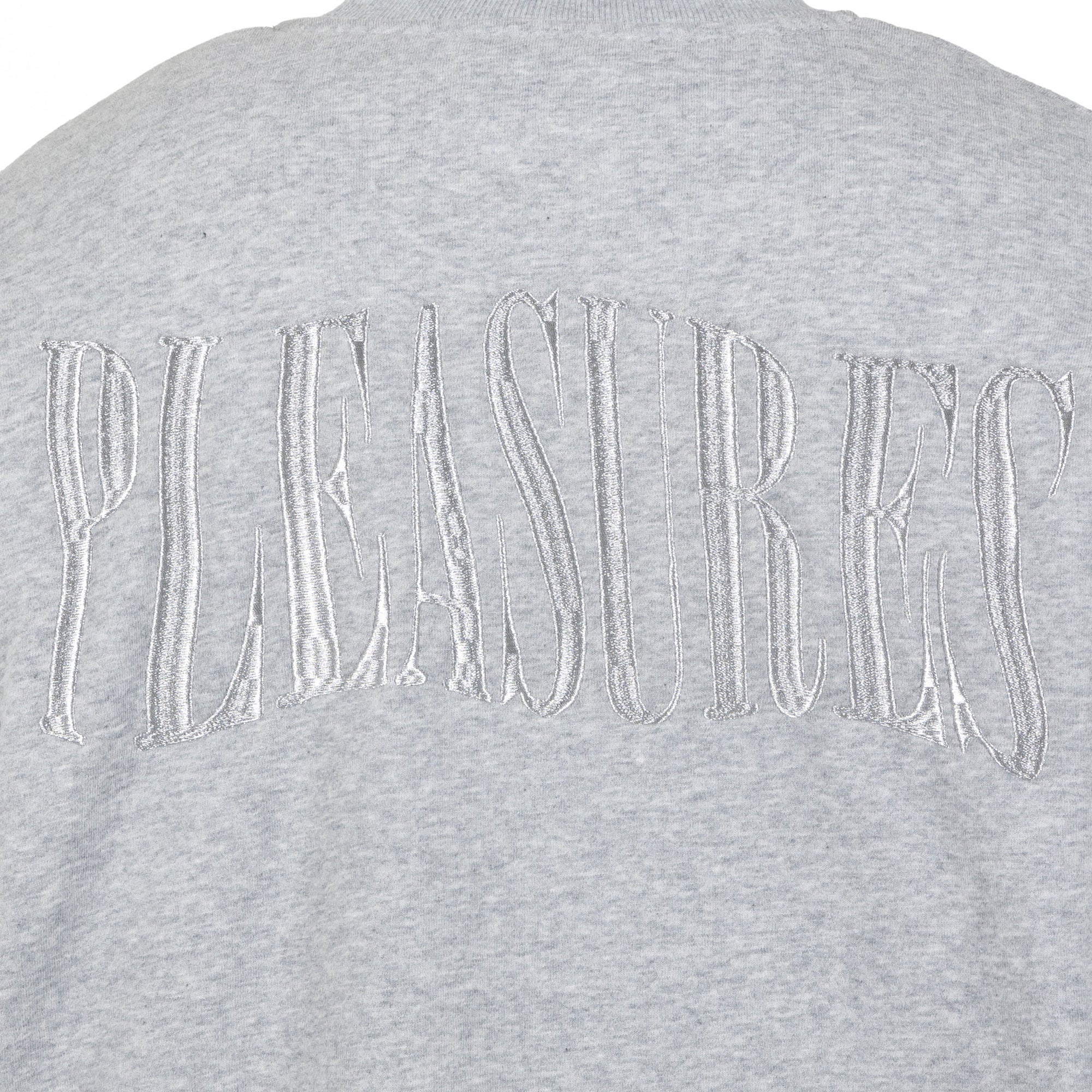 Pleasures Karat Quarter Zip Fleece 'Gray'