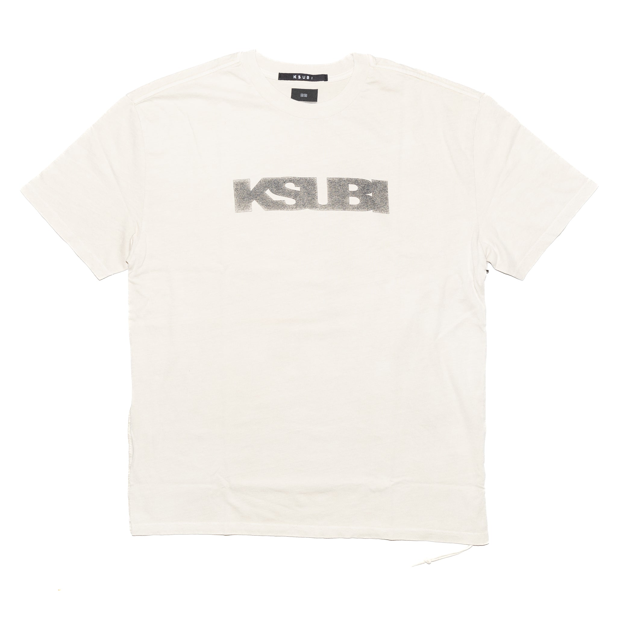 Ksubi Sign Of The Times Biggie SS Tee in Tan
