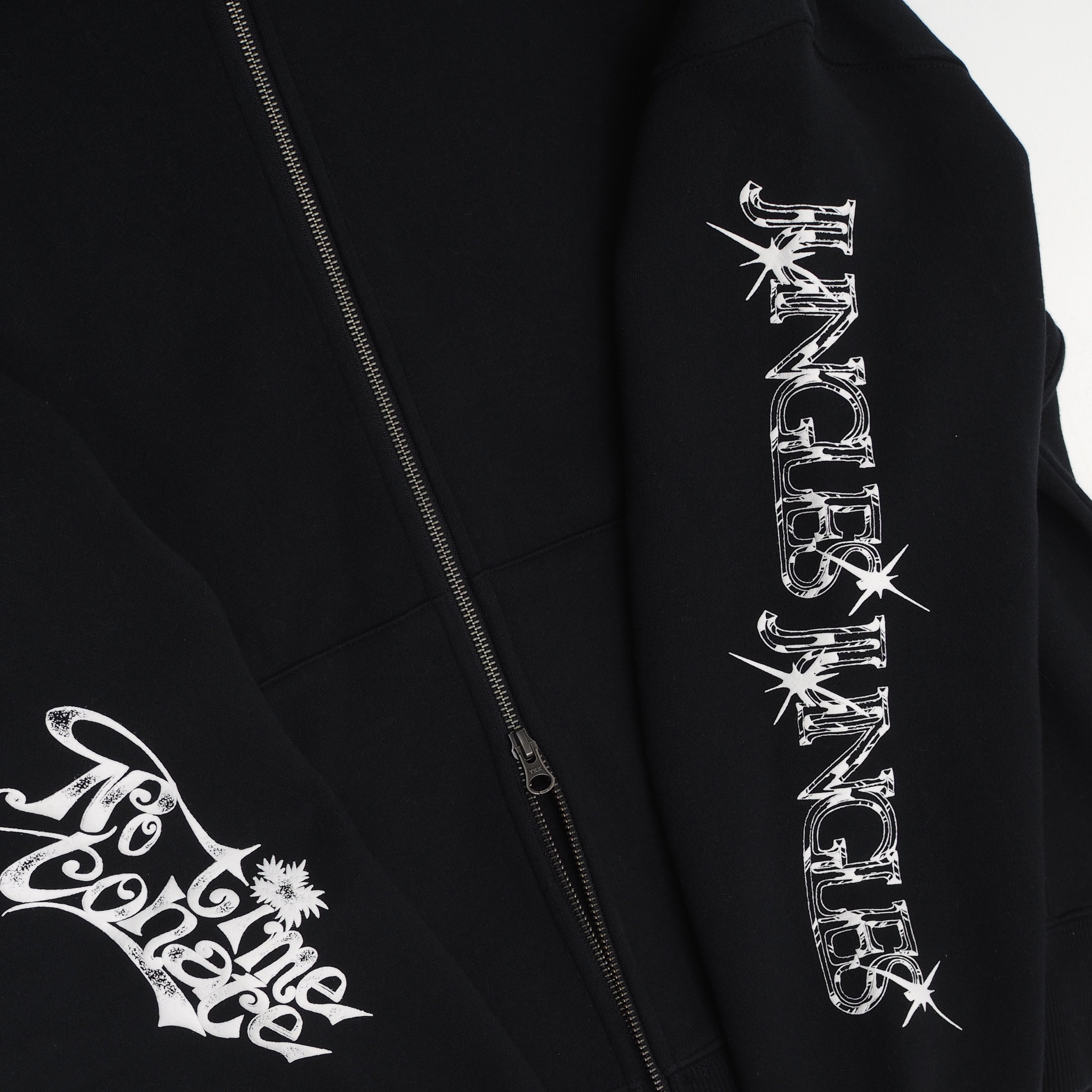 Jungles JUNGLES No Time to Hate Embroidered Hoodie 'Black'