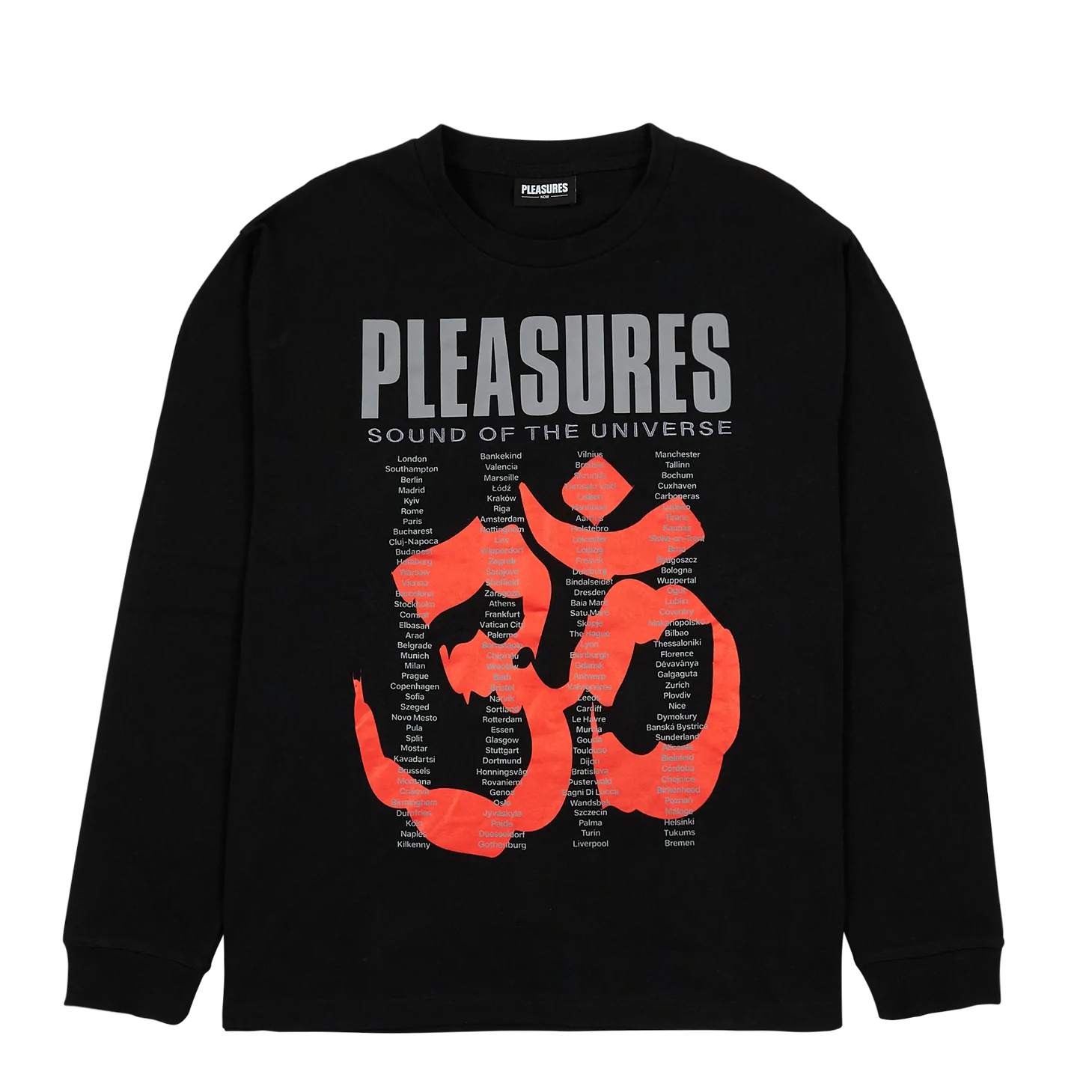 Pleasures Universe Long Sleeve 'Black'