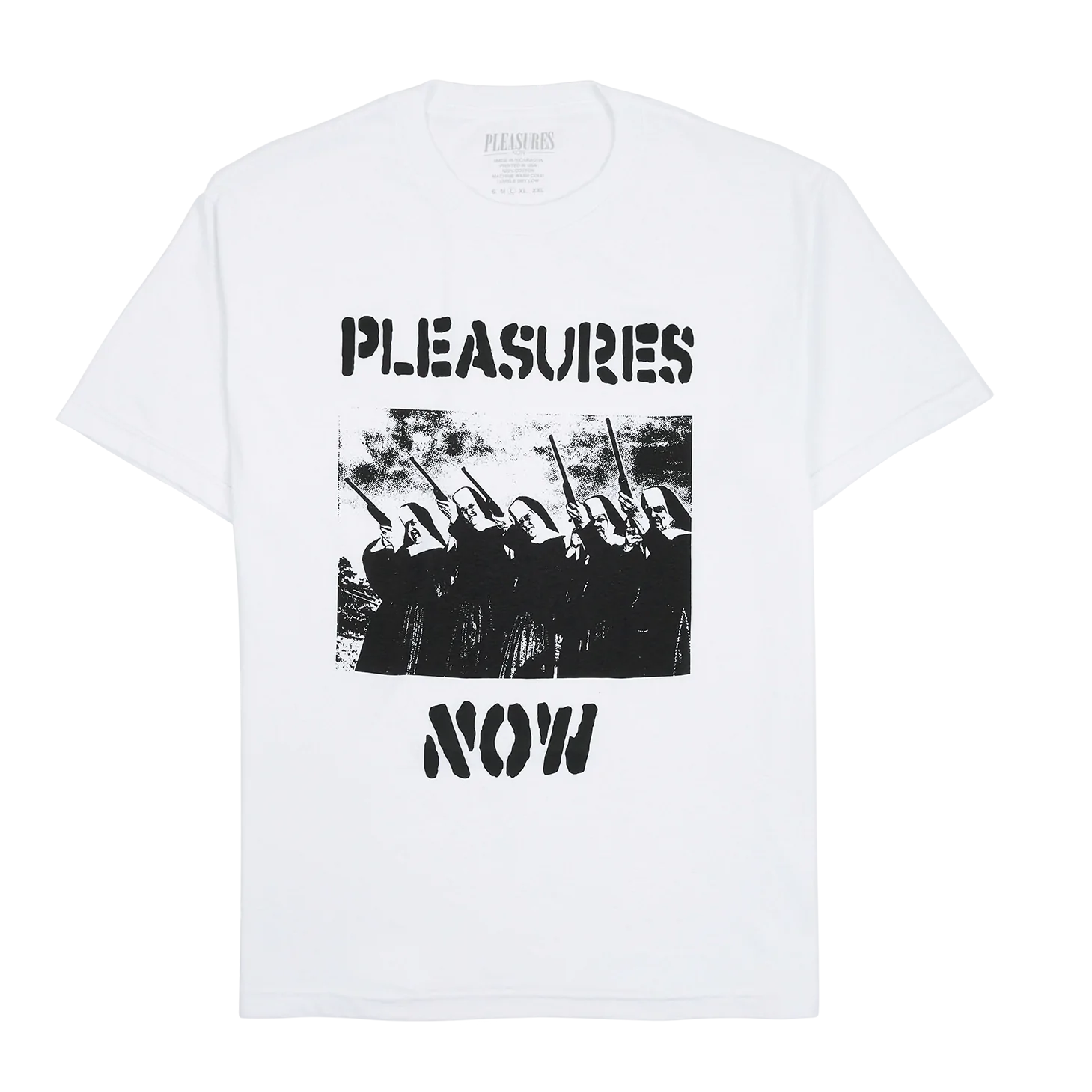 Pleasures Nuns T-Shirt 'White'