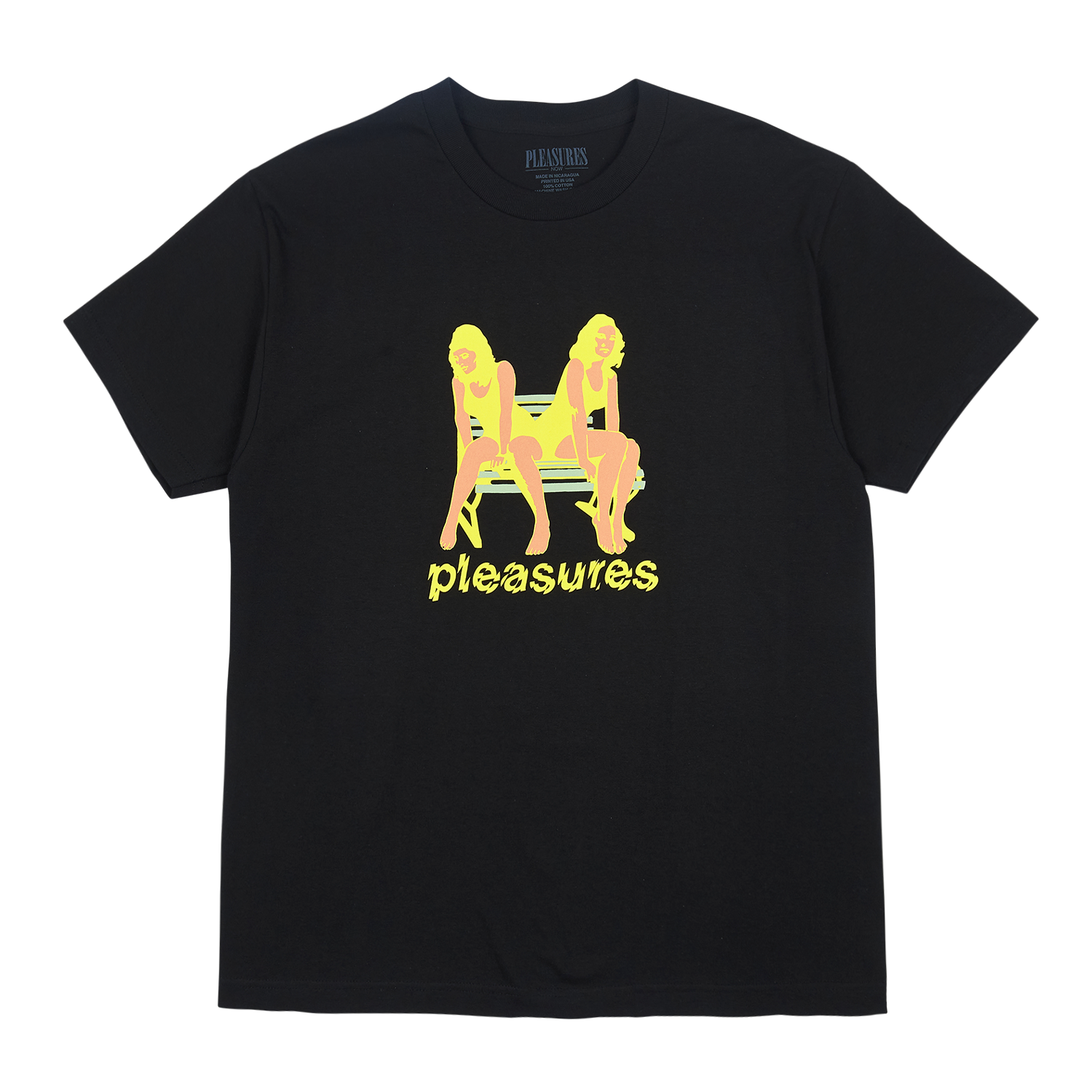 Pleasures Bench T-Shirt 'Black'