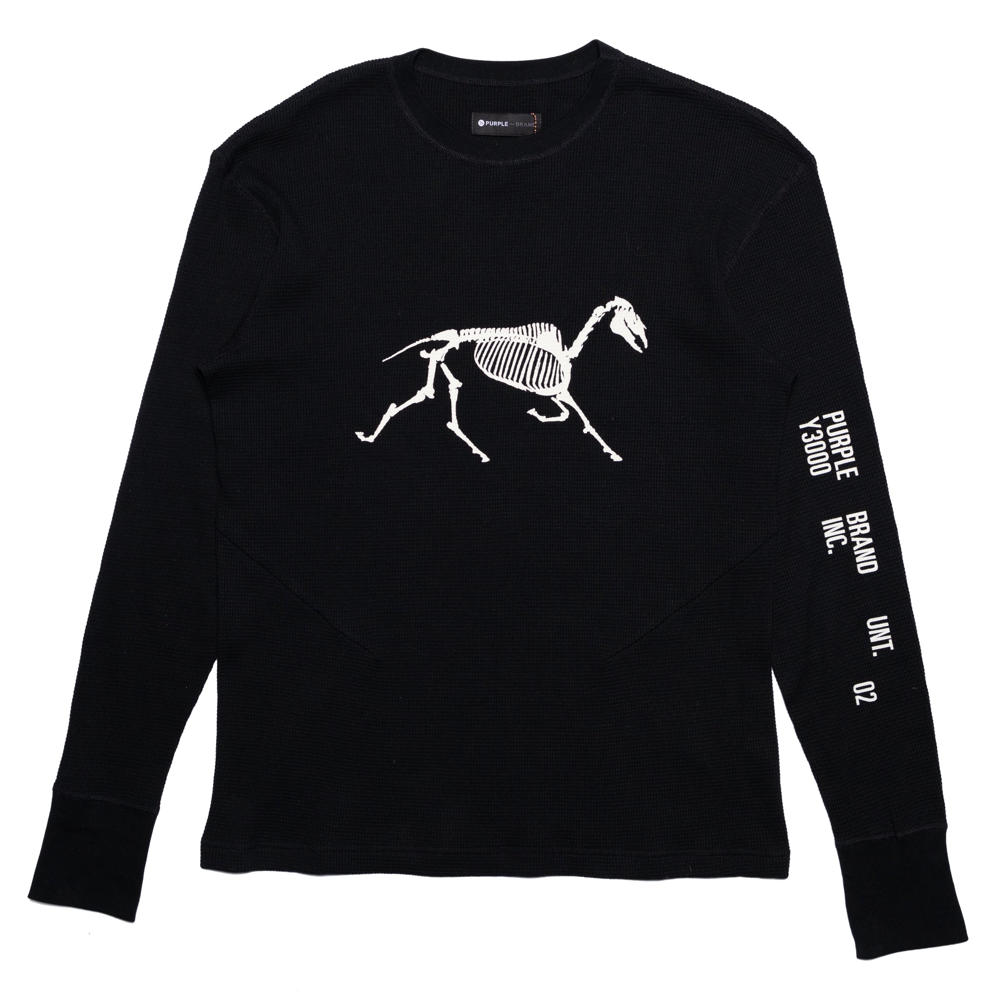 Purple Brand Fossil Crew 'Black'