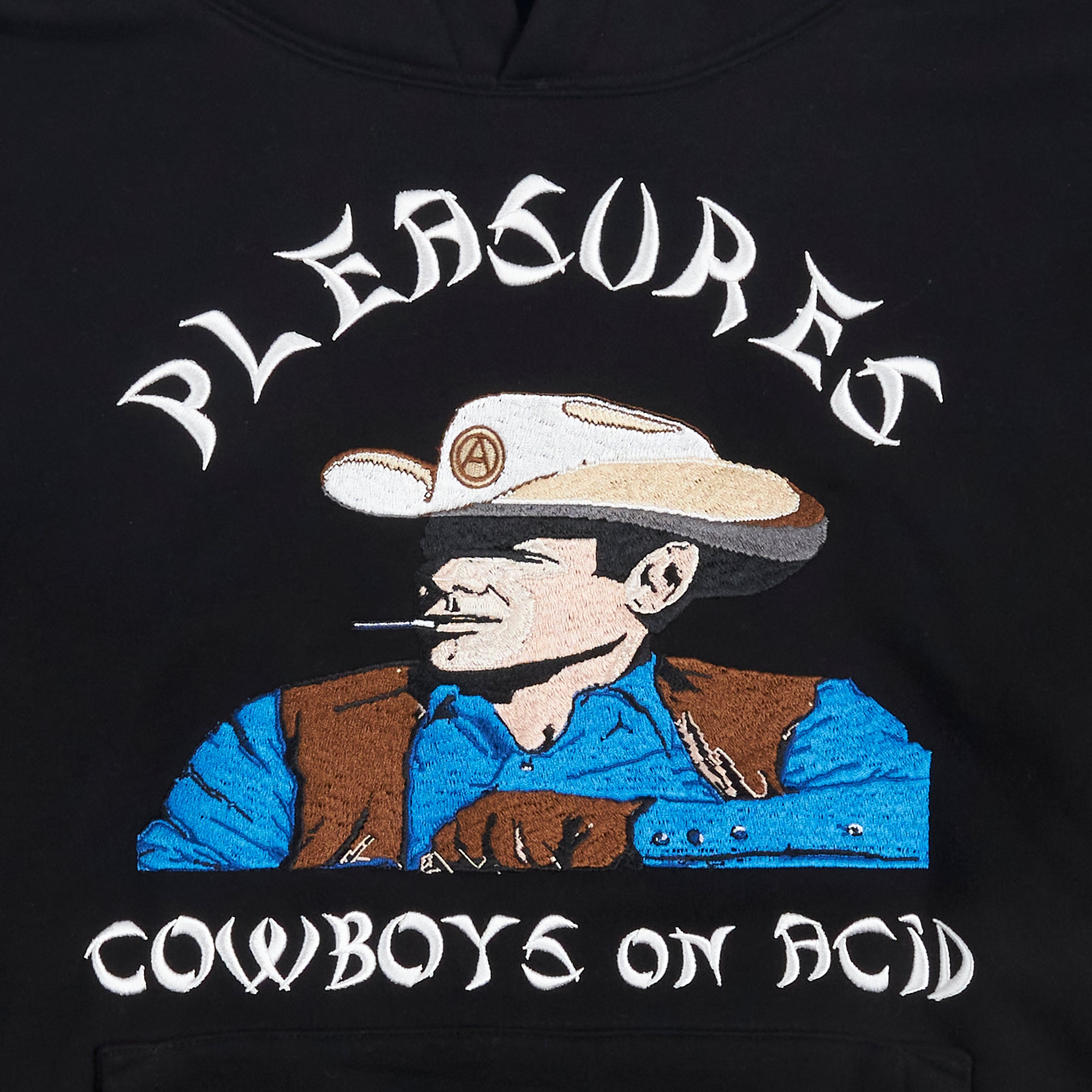 Pleasures Rhythm Hoodie 'Black'