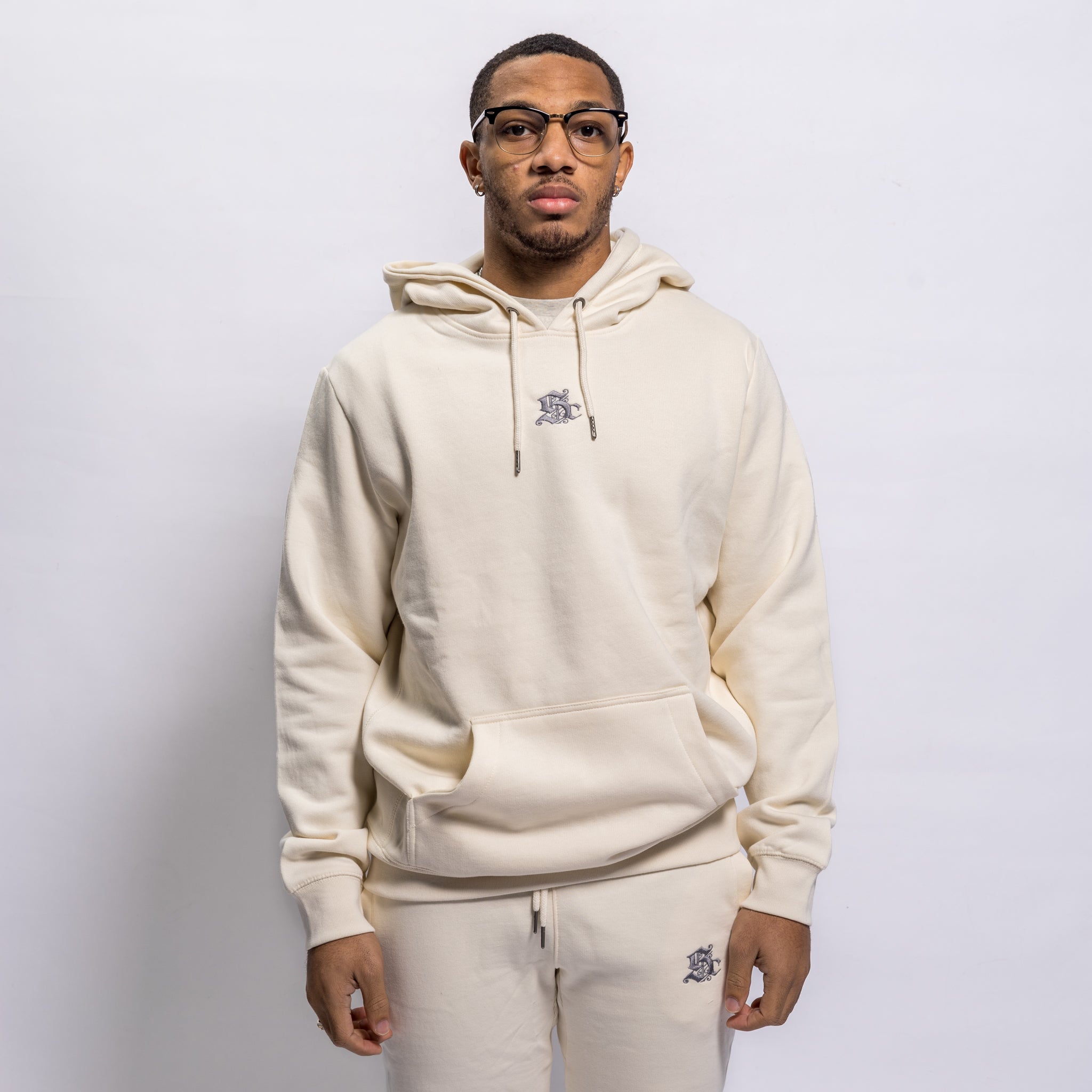 Sole Classics Essential Sc Logo Hoodie 'Natural'