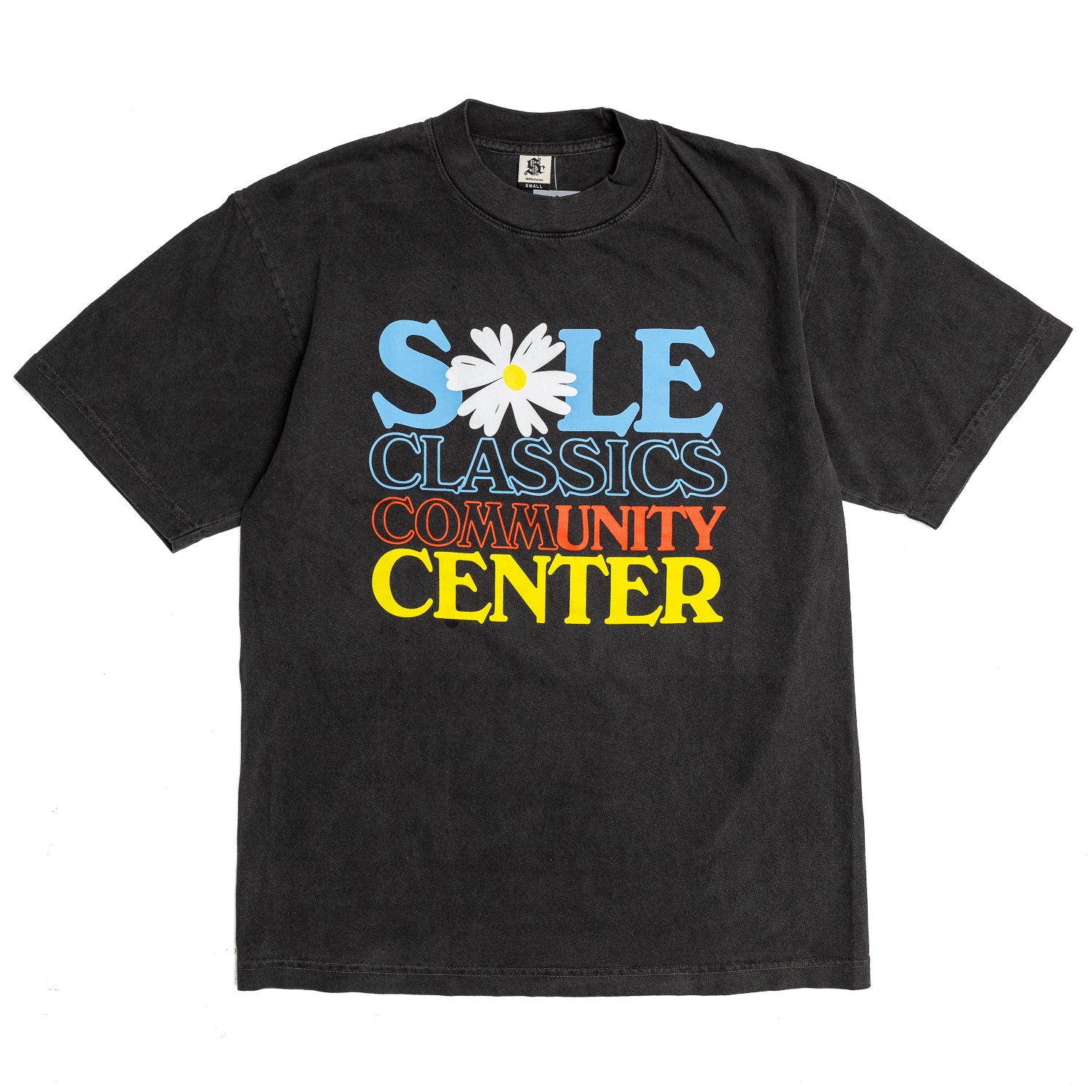 Sole Classics Flower Tee 'Charcoal'