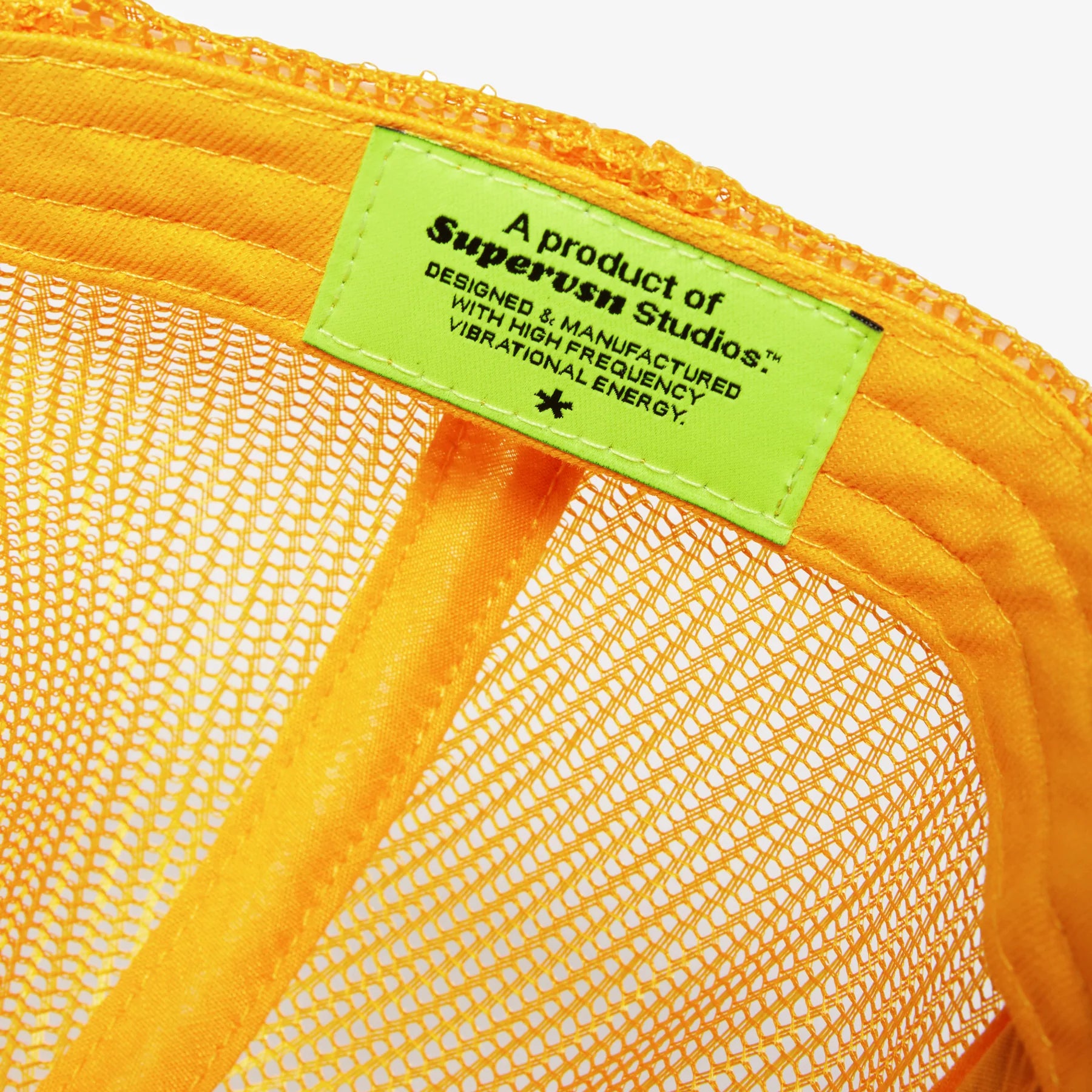 SUPERVSN Studio Legend Trucker Hat 'Yellow'