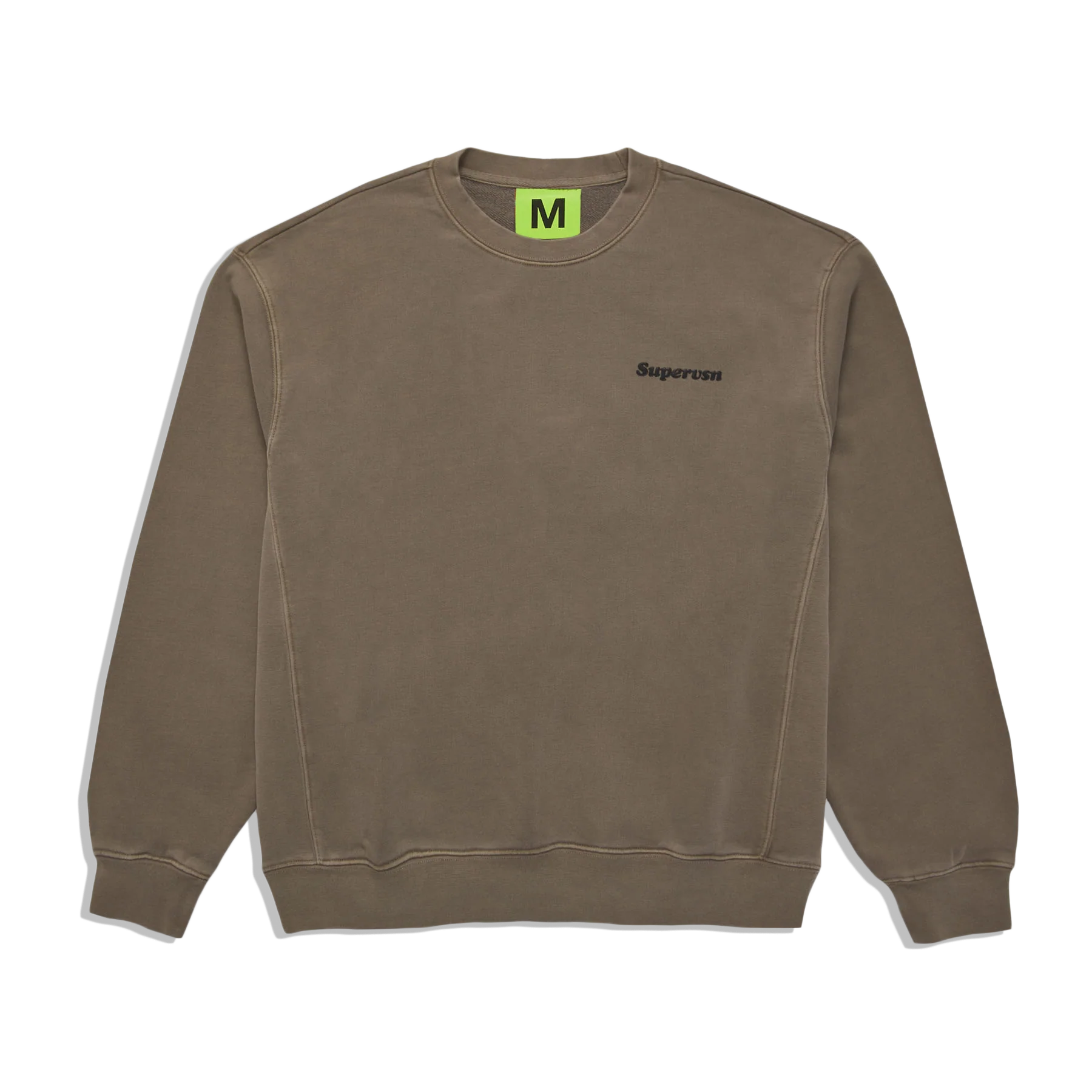 SUPERVSN Studio Starburst Crewneck Sweatshirt ' Brown'