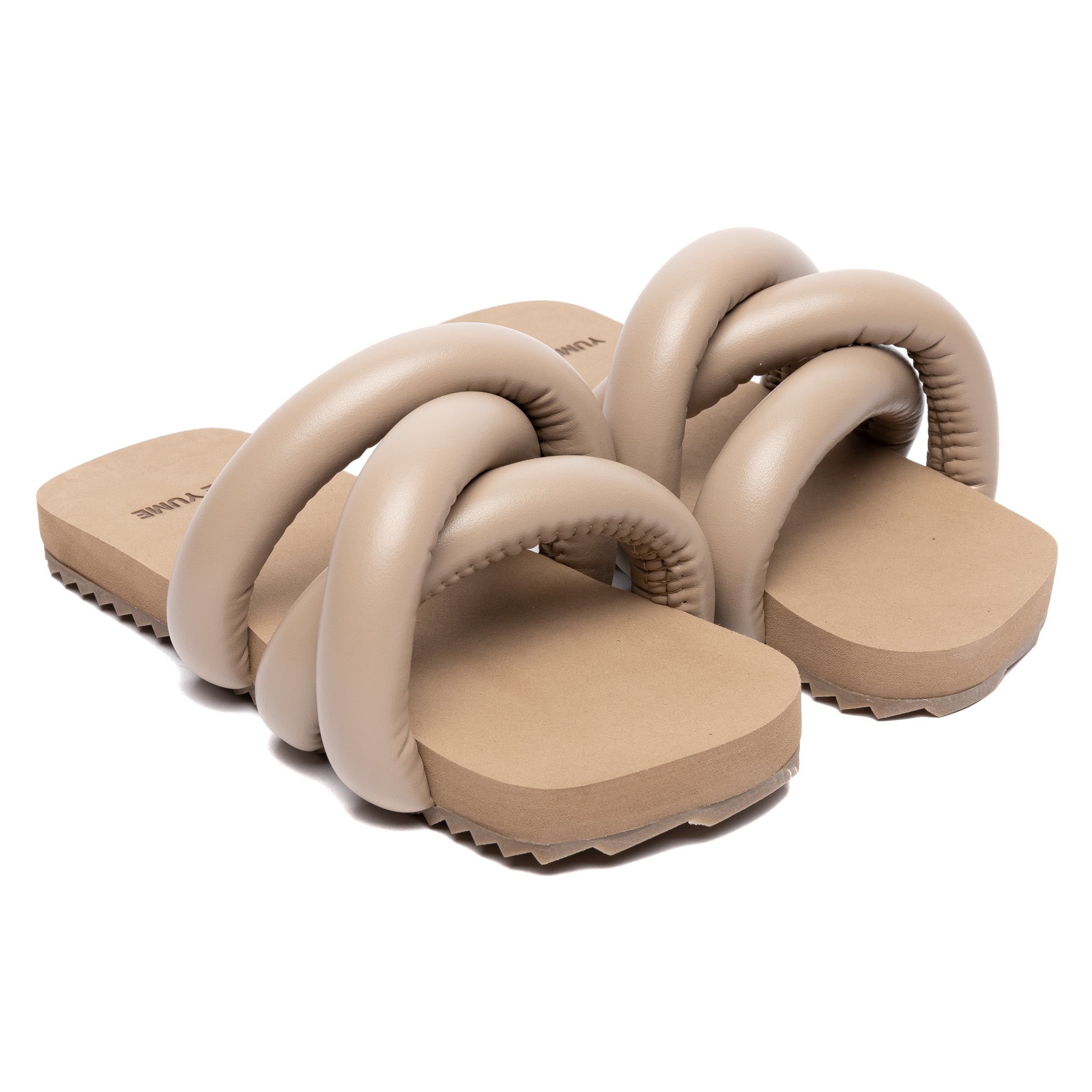 Yume Yume Women's Tyre Slide 'Dark Beige'