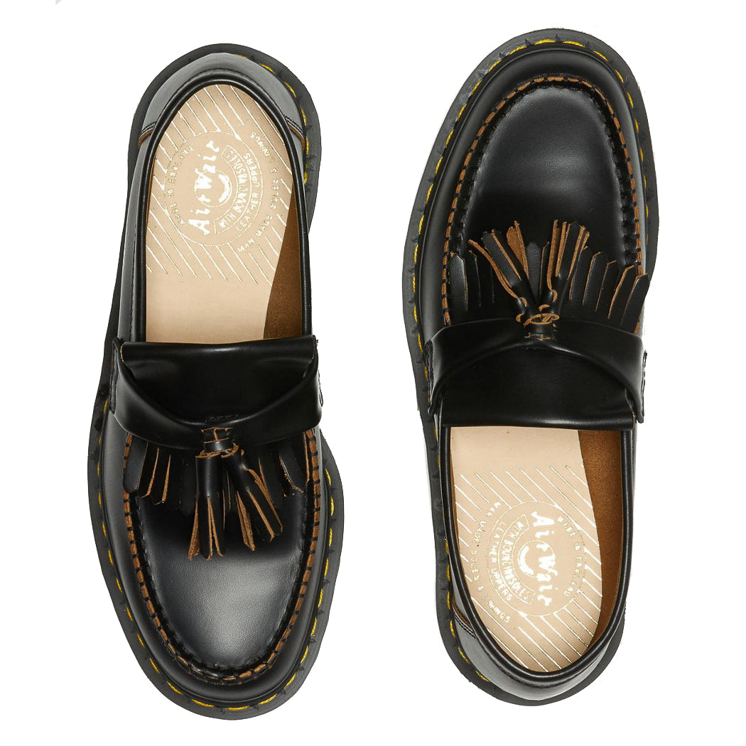 Dr. Martens Vintage Made in England Adrian Tassel Loafers 'Black'