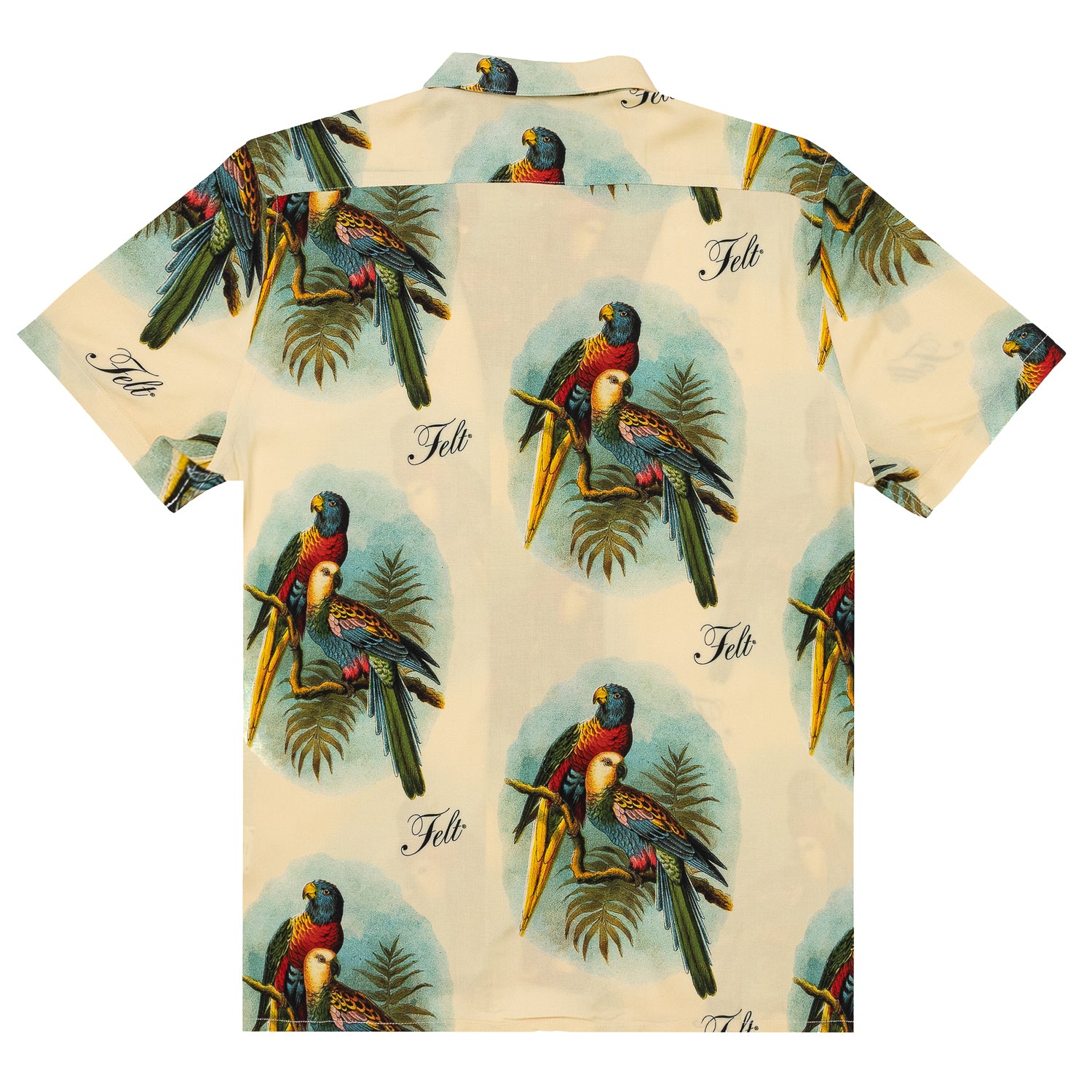 FELT Parrot Buttondown Shirt 'Natural'