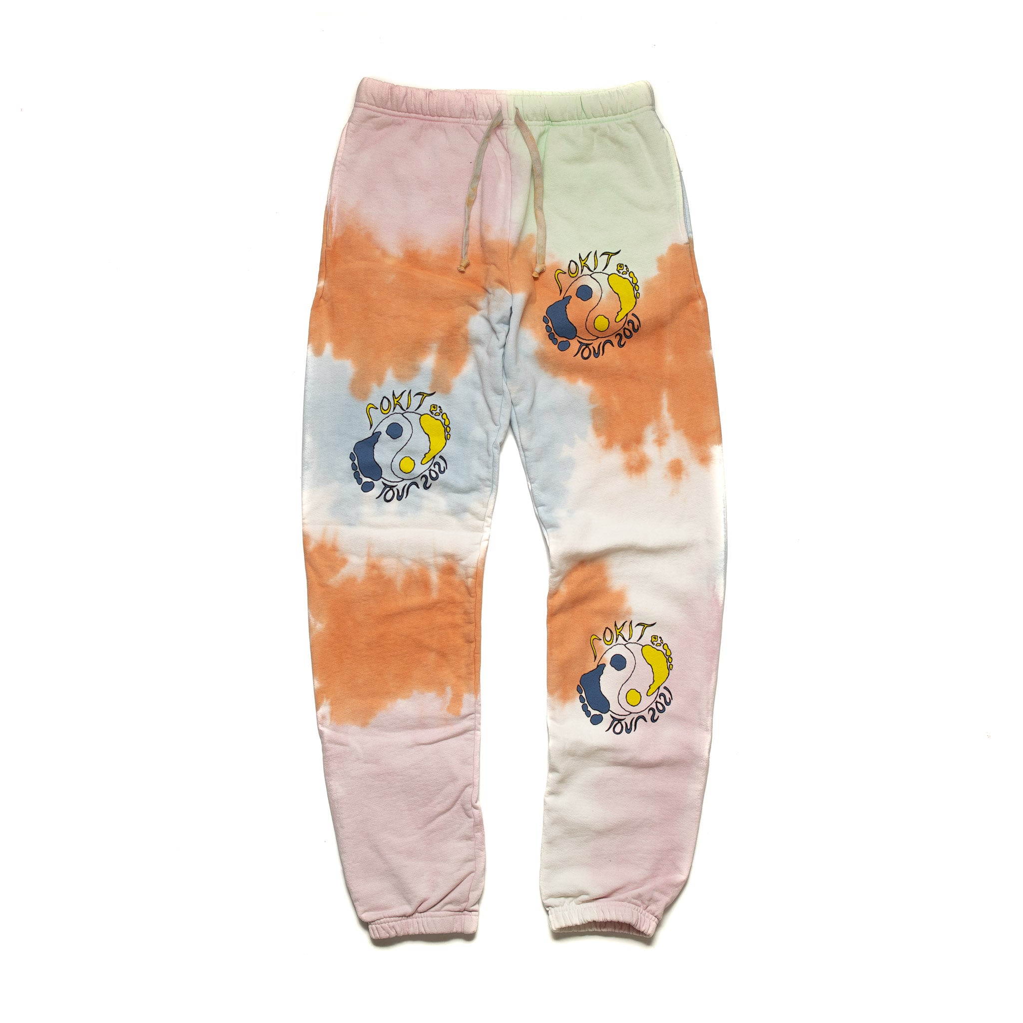 Rokit Voyage Sweatpants 'Pink Tie Dye'