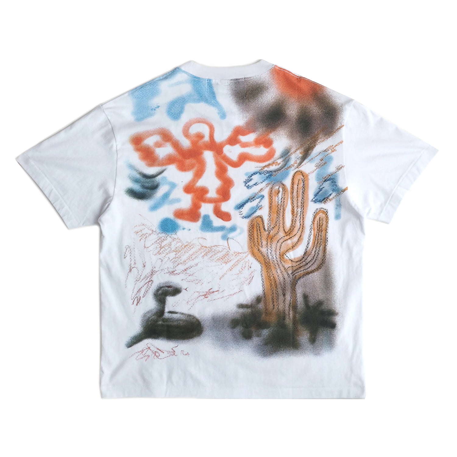 Jungles JUNGLES Midday Heat SS Tee 'White'