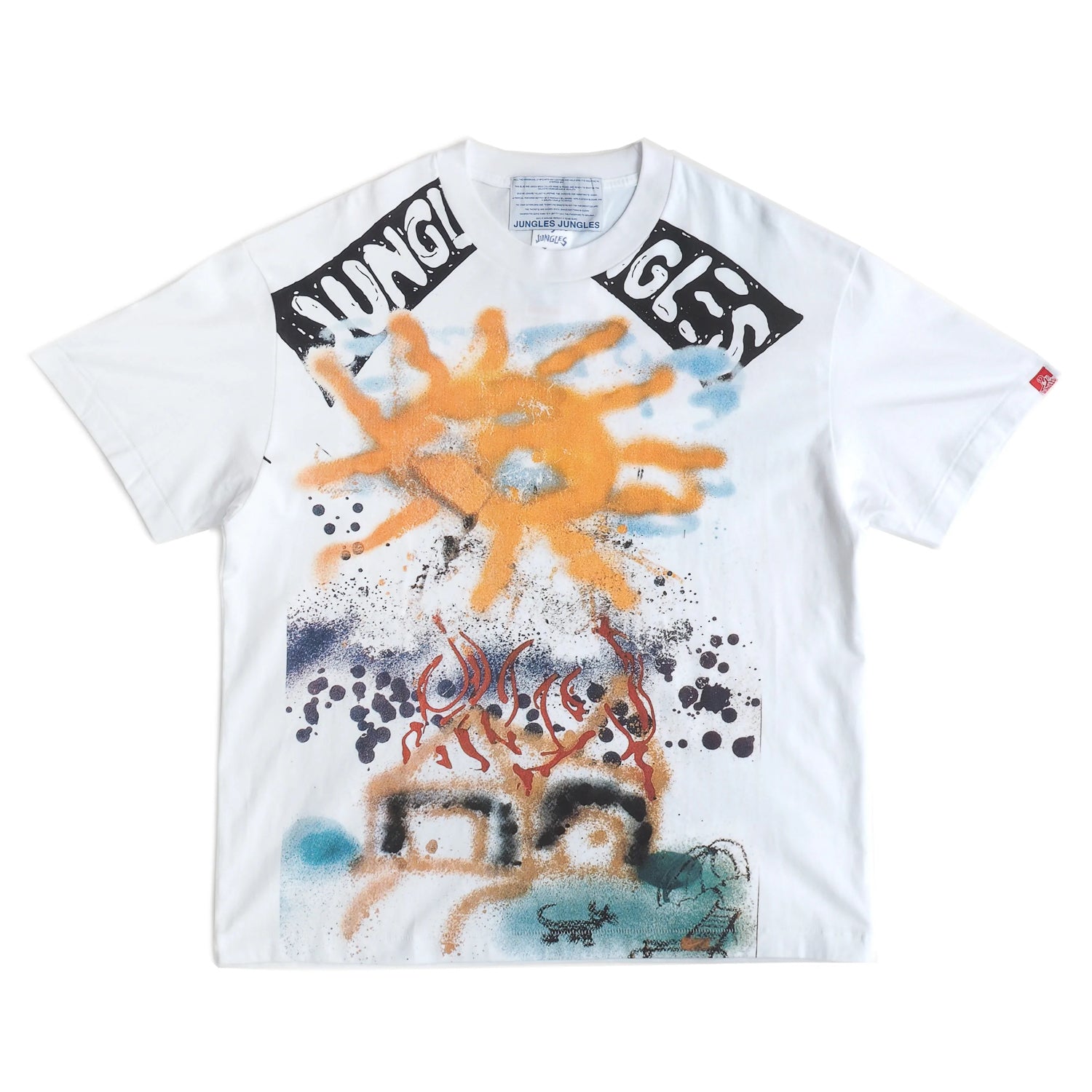 Jungles JUNGLES Midday Heat SS Tee 'White'