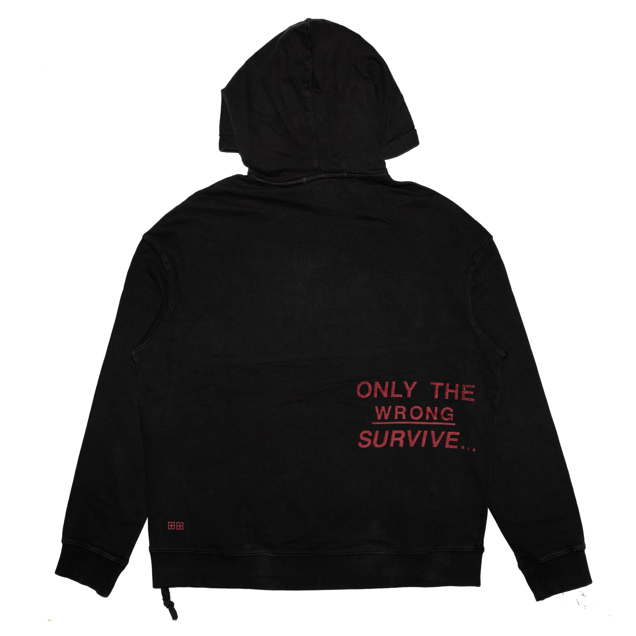 Ksubi Survive Biggie Hoodie in Jet Black