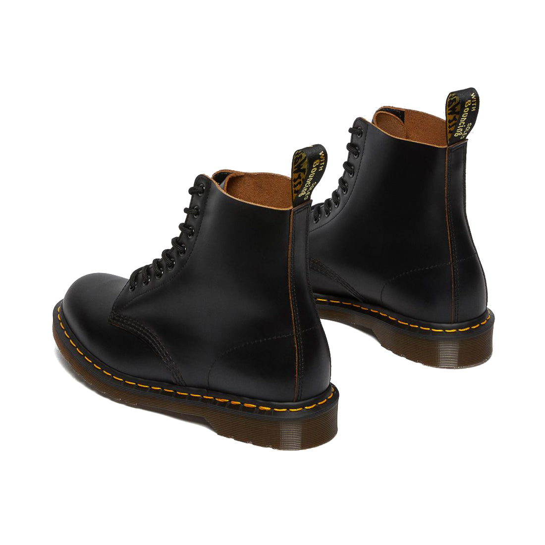 Dr. Marten Vintage 1460 Lace Up Boots 'Black Quilon'