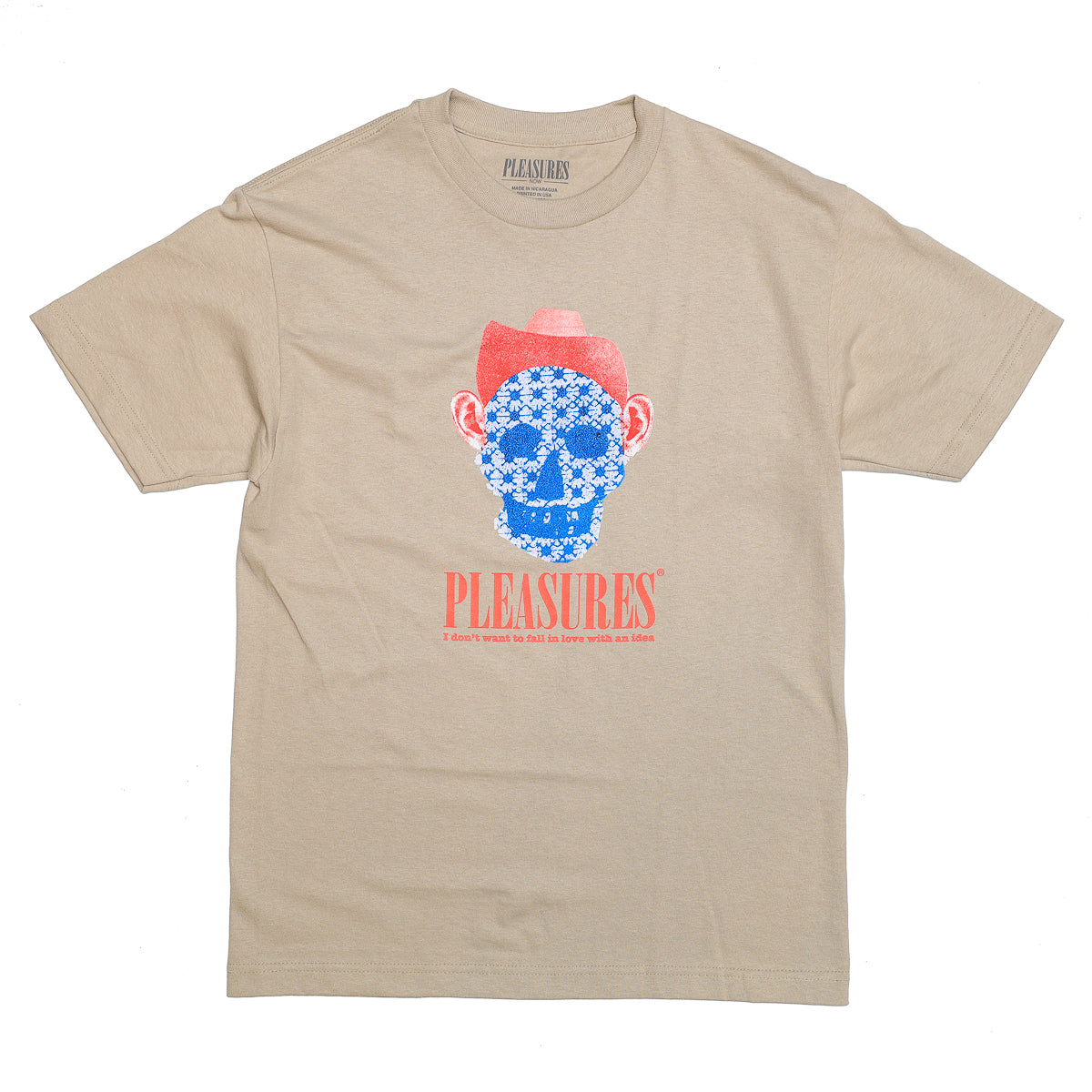 Pleasures Cowboy T-shirt 'Sand'