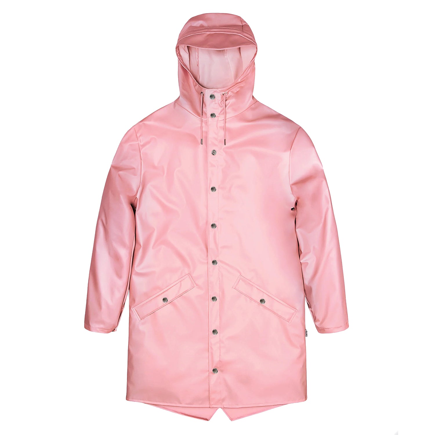 RAINS Long Jacket 'Pink Sky'