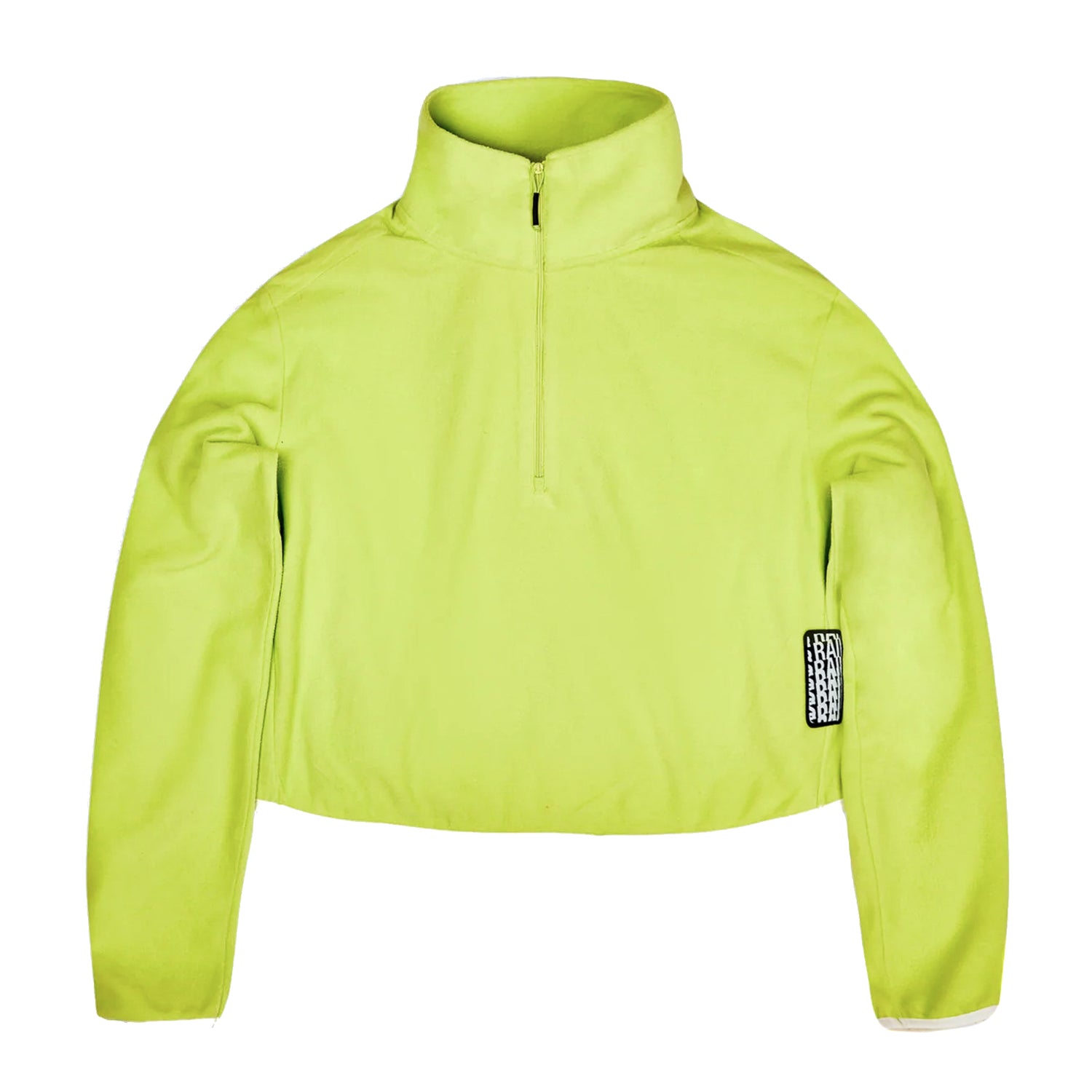 RAINS Fleece W Half Zip 'Digital Lime'