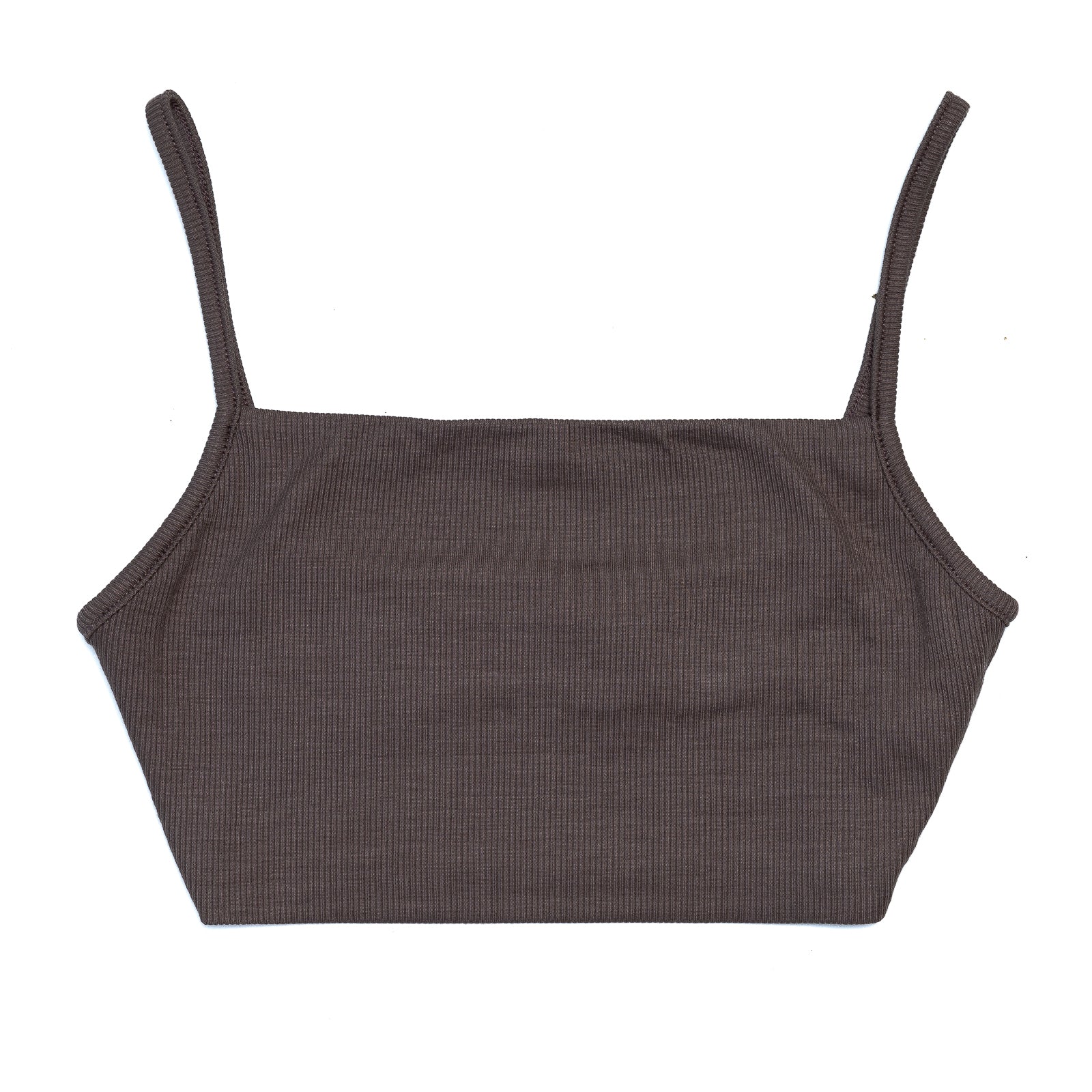 Joah Brown Square Neck Tank Bra 'Mauve'