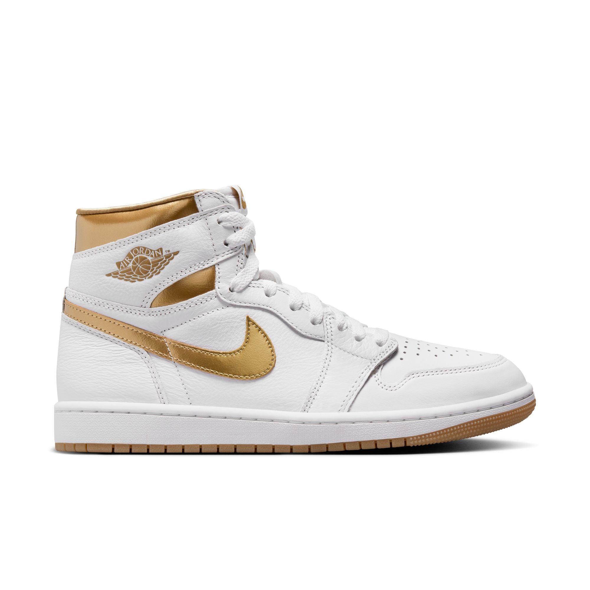 Womens Air Jordan 1 Retro High OG 'Metallic Gold'