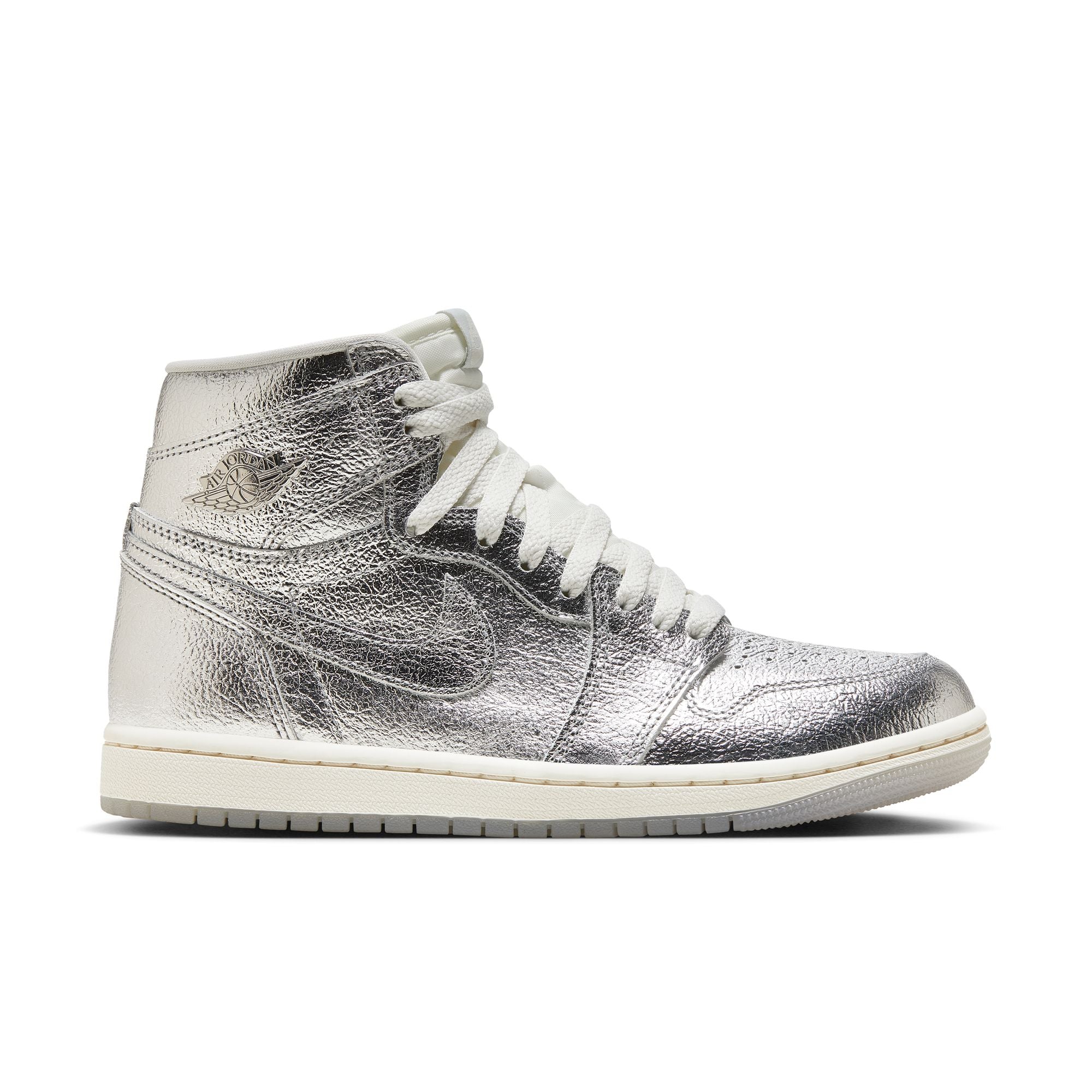 Womens Air Jordan 1 Retro High 'Metallic Silver'