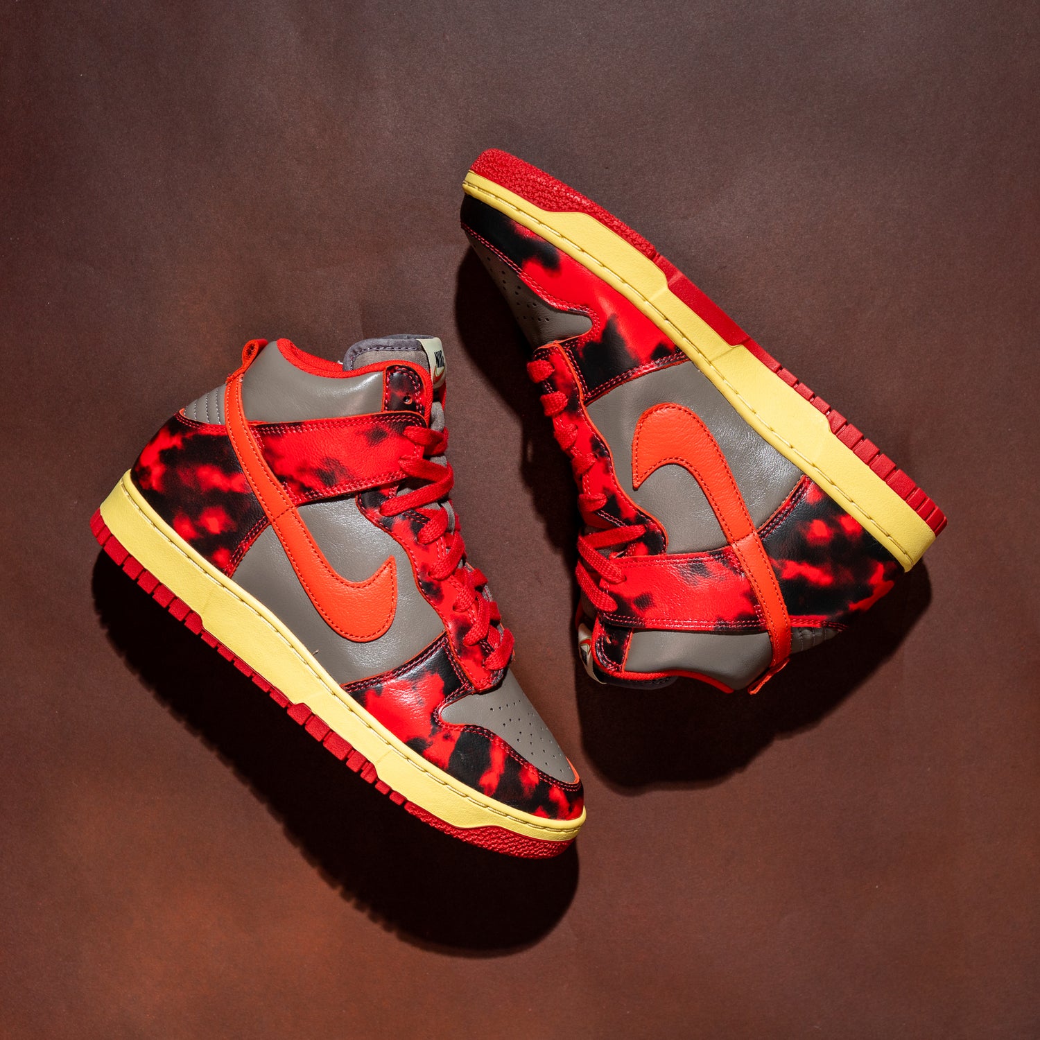 Nike Dunk High 1985 SP 'Red Acid Wash'