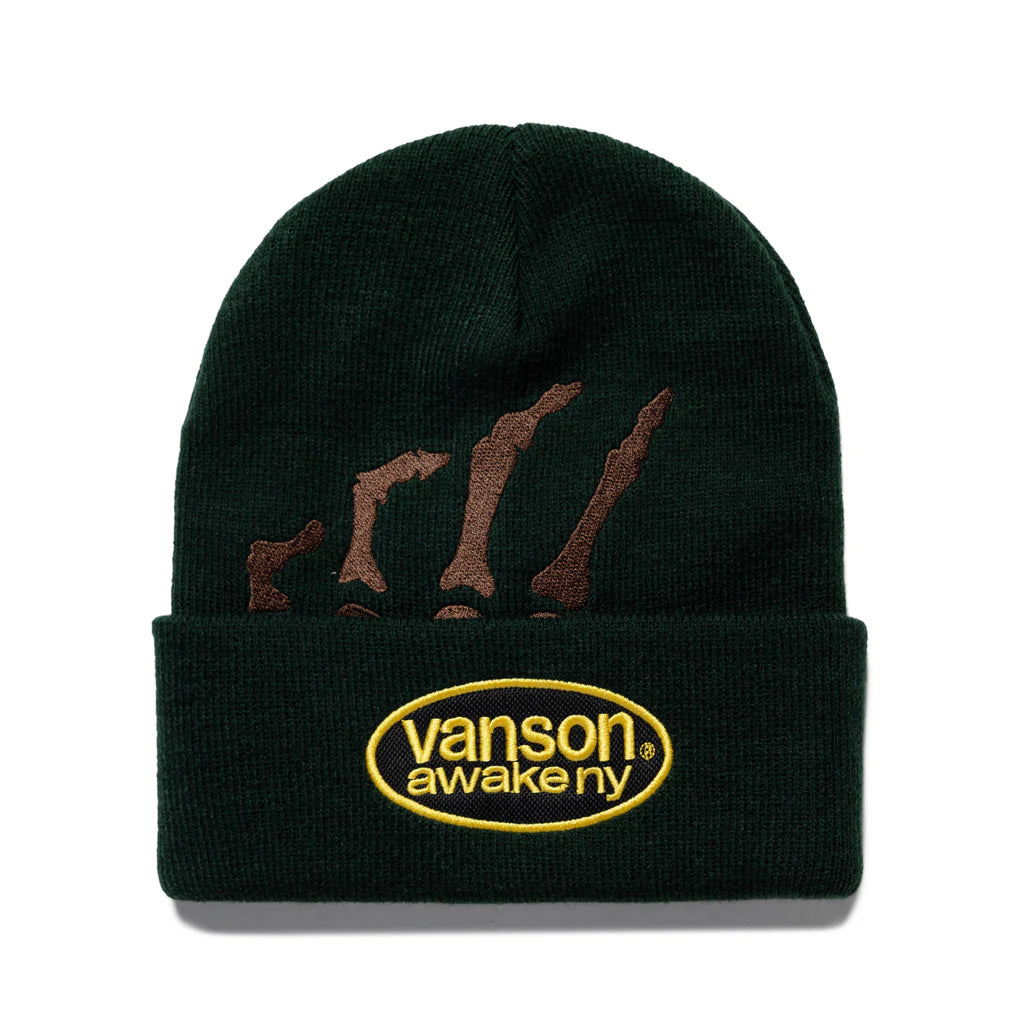 Awake NY Vanson Bones Beanie 'Green'